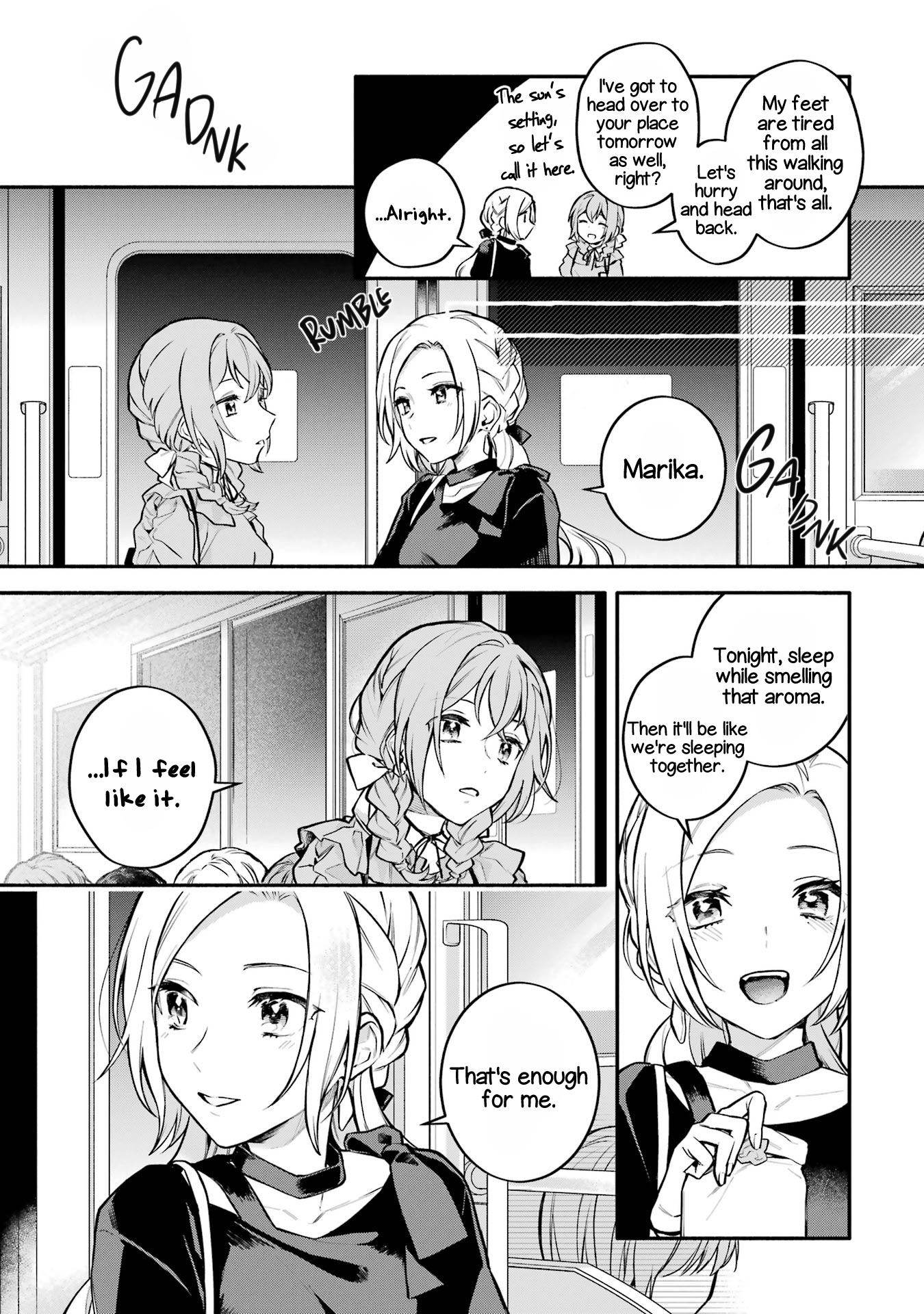 A Yuri Story About A Girl Who Insists "It's Impossible For Two Girls To Get Together" Completely Falling Within 100 Days - Vol.2 Chapter 7