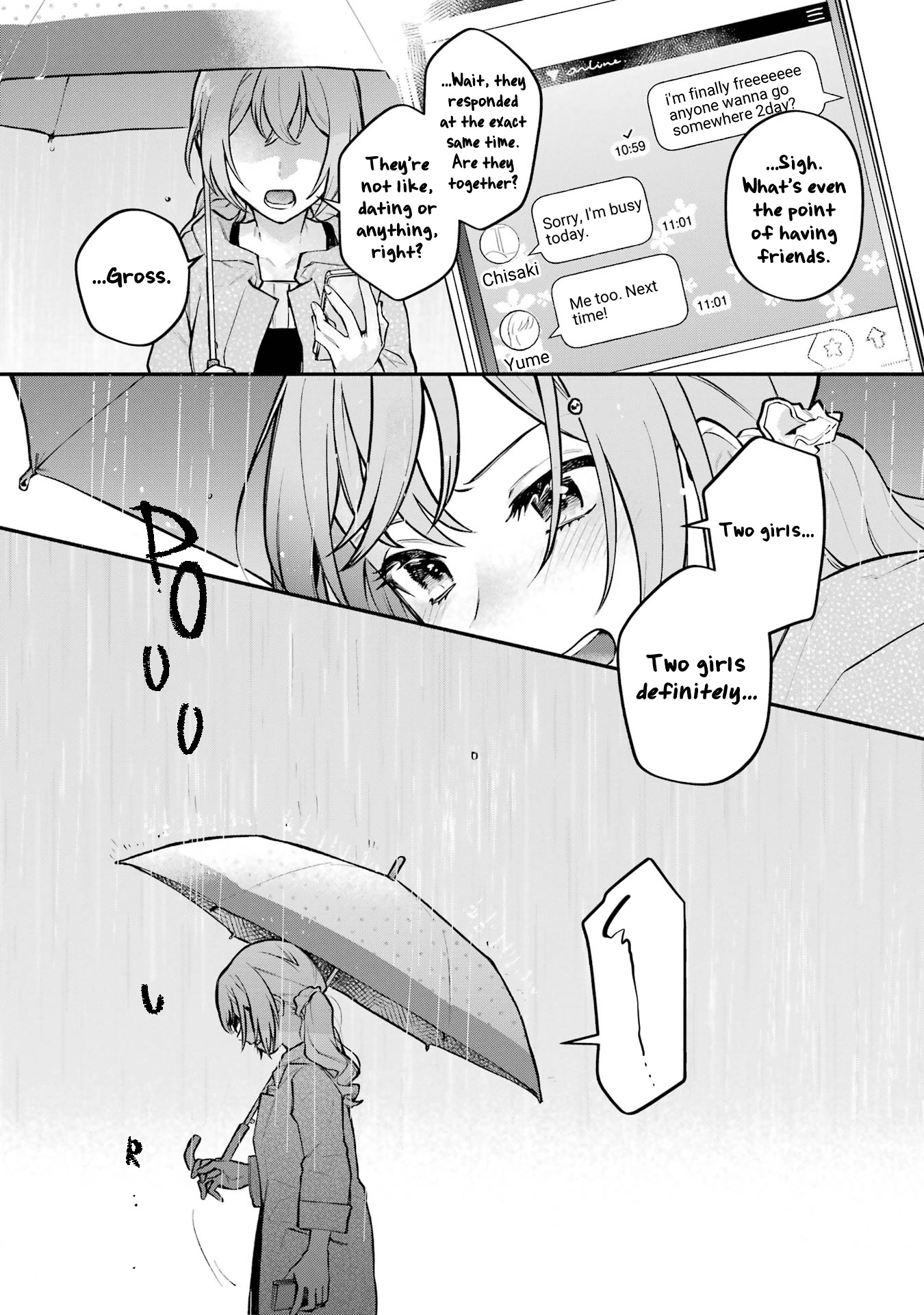 A Yuri Story About A Girl Who Insists "It's Impossible For Two Girls To Get Together" Completely Falling Within 100 Days - Vol.2 Chapter 7