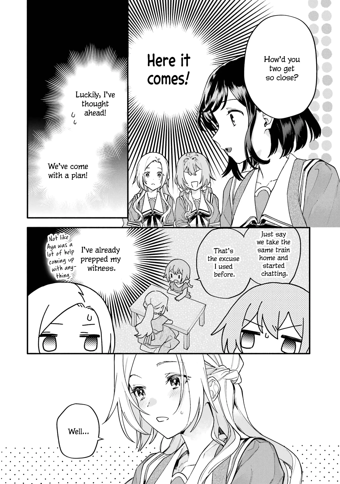 A Yuri Story About A Girl Who Insists "It's Impossible For Two Girls To Get Together" Completely Falling Within 100 Days - Vol.3 Chapter 15