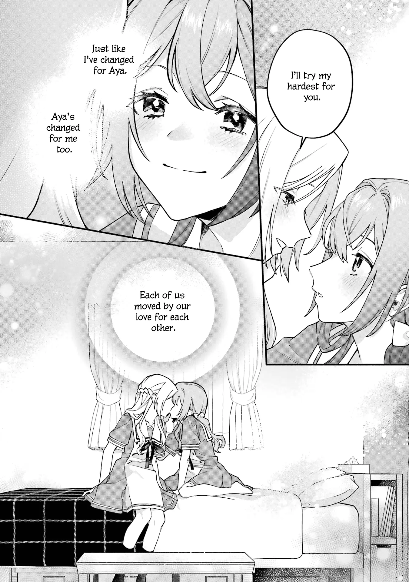 A Yuri Story About A Girl Who Insists "It's Impossible For Two Girls To Get Together" Completely Falling Within 100 Days - Vol.3 Chapter 15