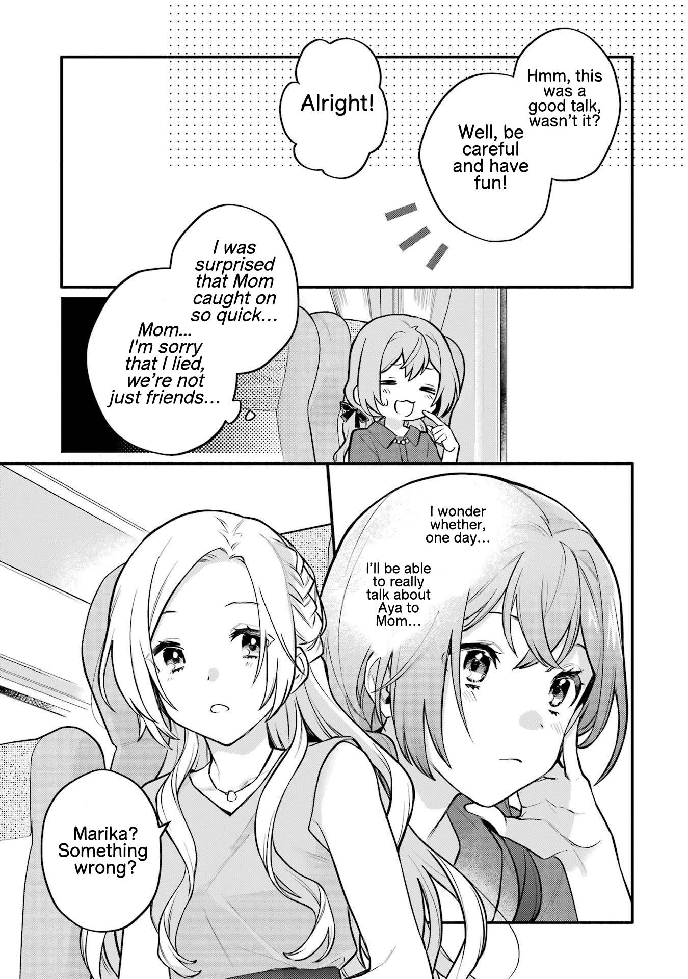 A Yuri Story About A Girl Who Insists "It's Impossible For Two Girls To Get Together" Completely Falling Within 100 Days - Vol.3 Chapter 12