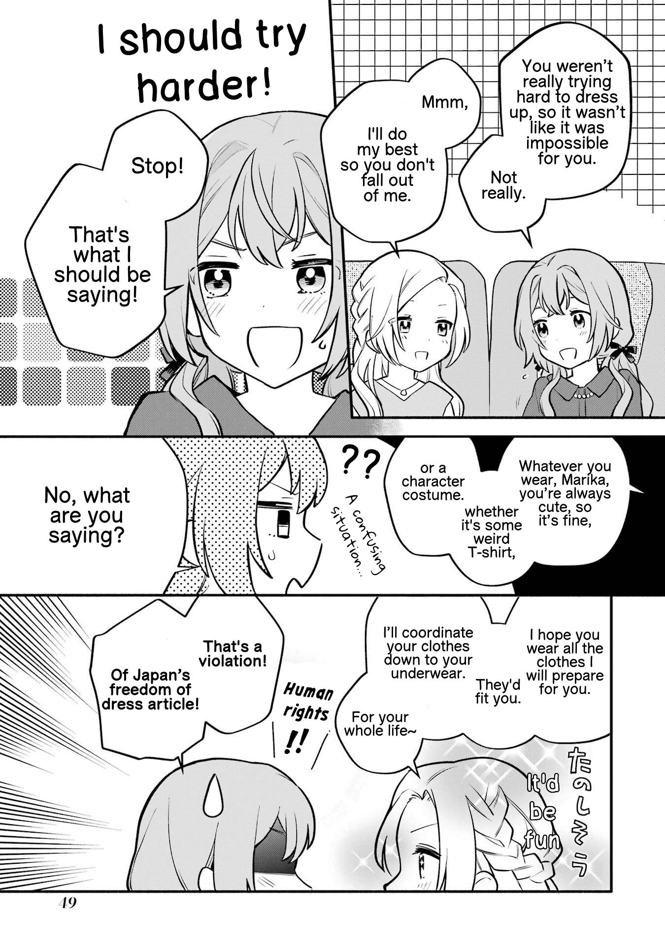 A Yuri Story About A Girl Who Insists "It's Impossible For Two Girls To Get Together" Completely Falling Within 100 Days - Vol.3 Chapter 12