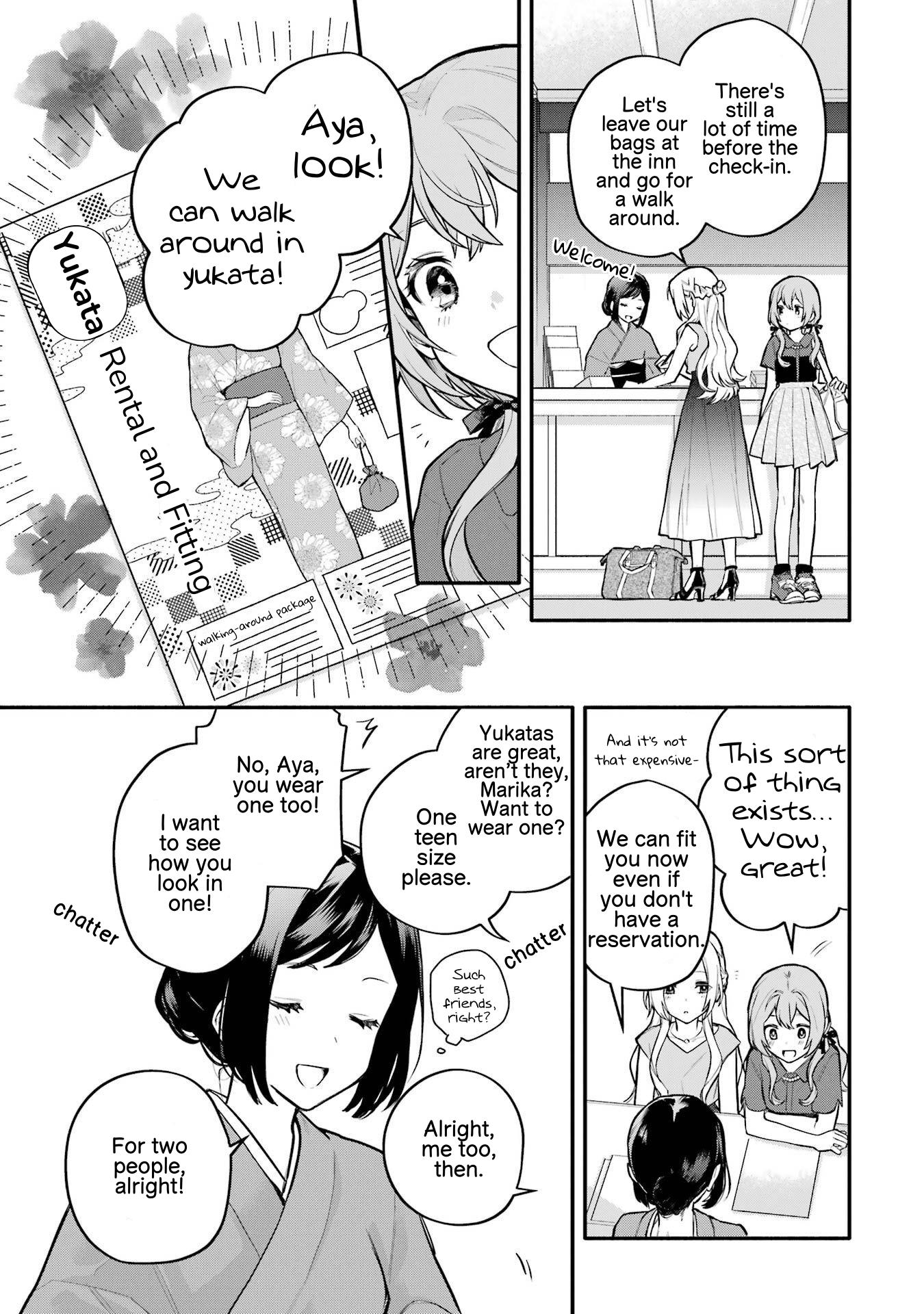 A Yuri Story About A Girl Who Insists "It's Impossible For Two Girls To Get Together" Completely Falling Within 100 Days - Vol.3 Chapter 12