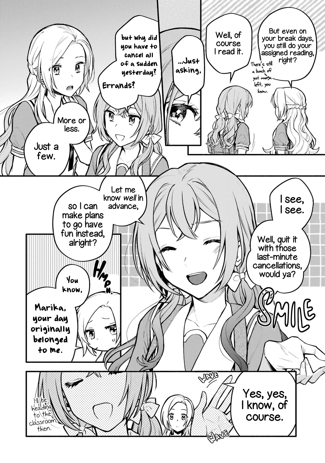 A Yuri Story About A Girl Who Insists "It's Impossible For Two Girls To Get Together" Completely Falling Within 100 Days - Vol.2 Chapter 8