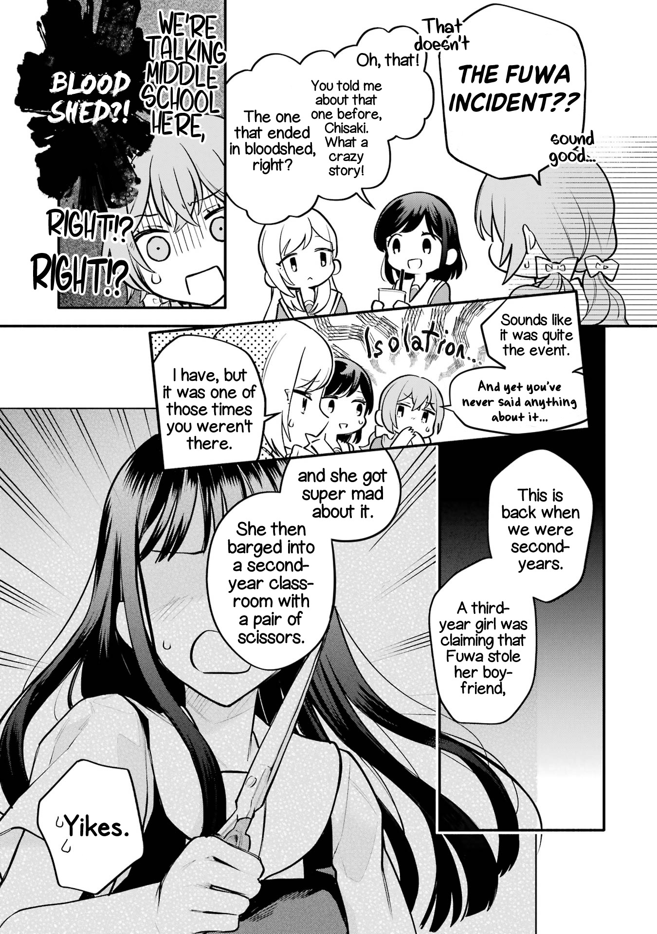 A Yuri Story About A Girl Who Insists "It's Impossible For Two Girls To Get Together" Completely Falling Within 100 Days - Vol.2 Chapter 8