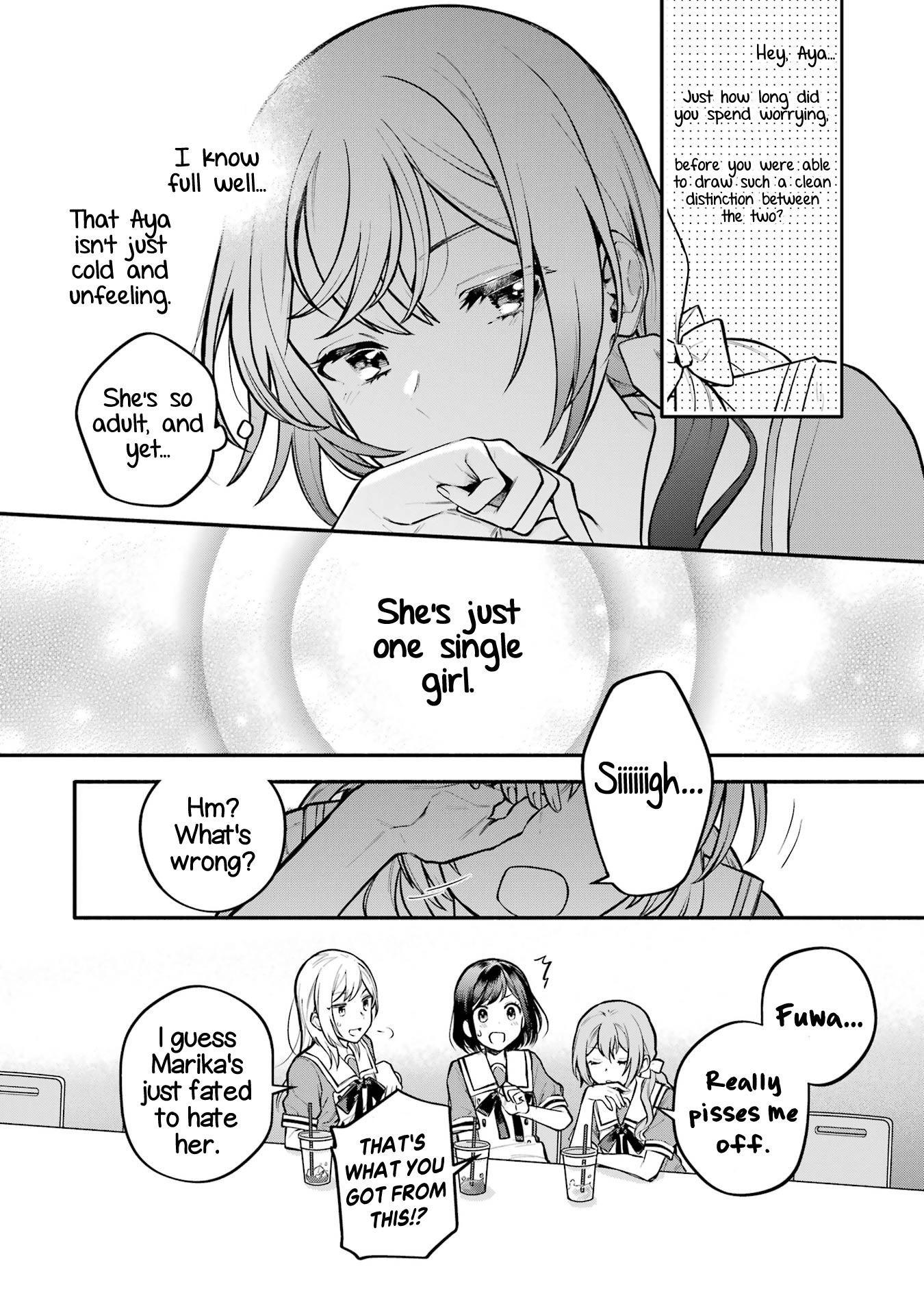 A Yuri Story About A Girl Who Insists "It's Impossible For Two Girls To Get Together" Completely Falling Within 100 Days - Vol.2 Chapter 8