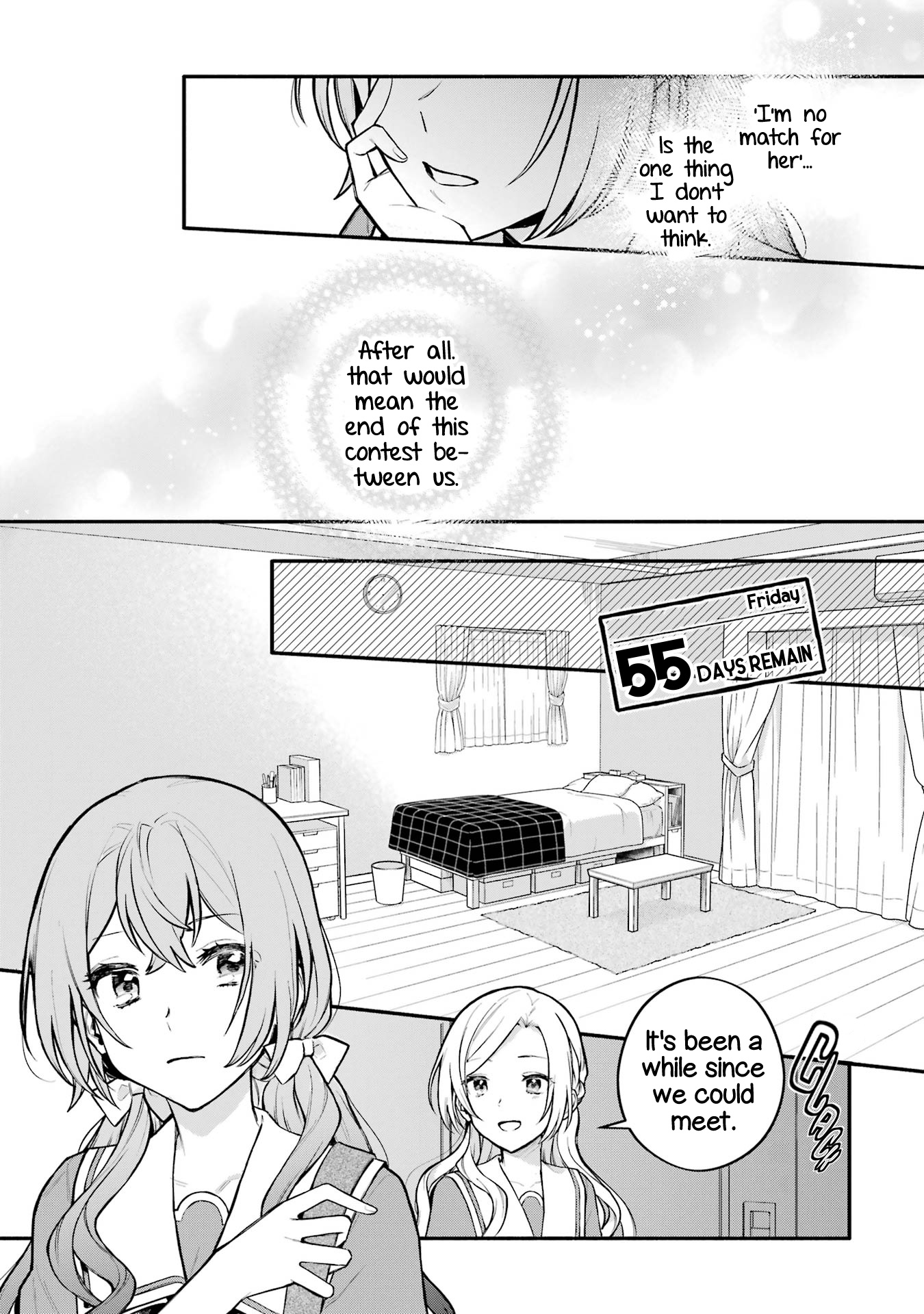 A Yuri Story About A Girl Who Insists "It's Impossible For Two Girls To Get Together" Completely Falling Within 100 Days - Vol.2 Chapter 8