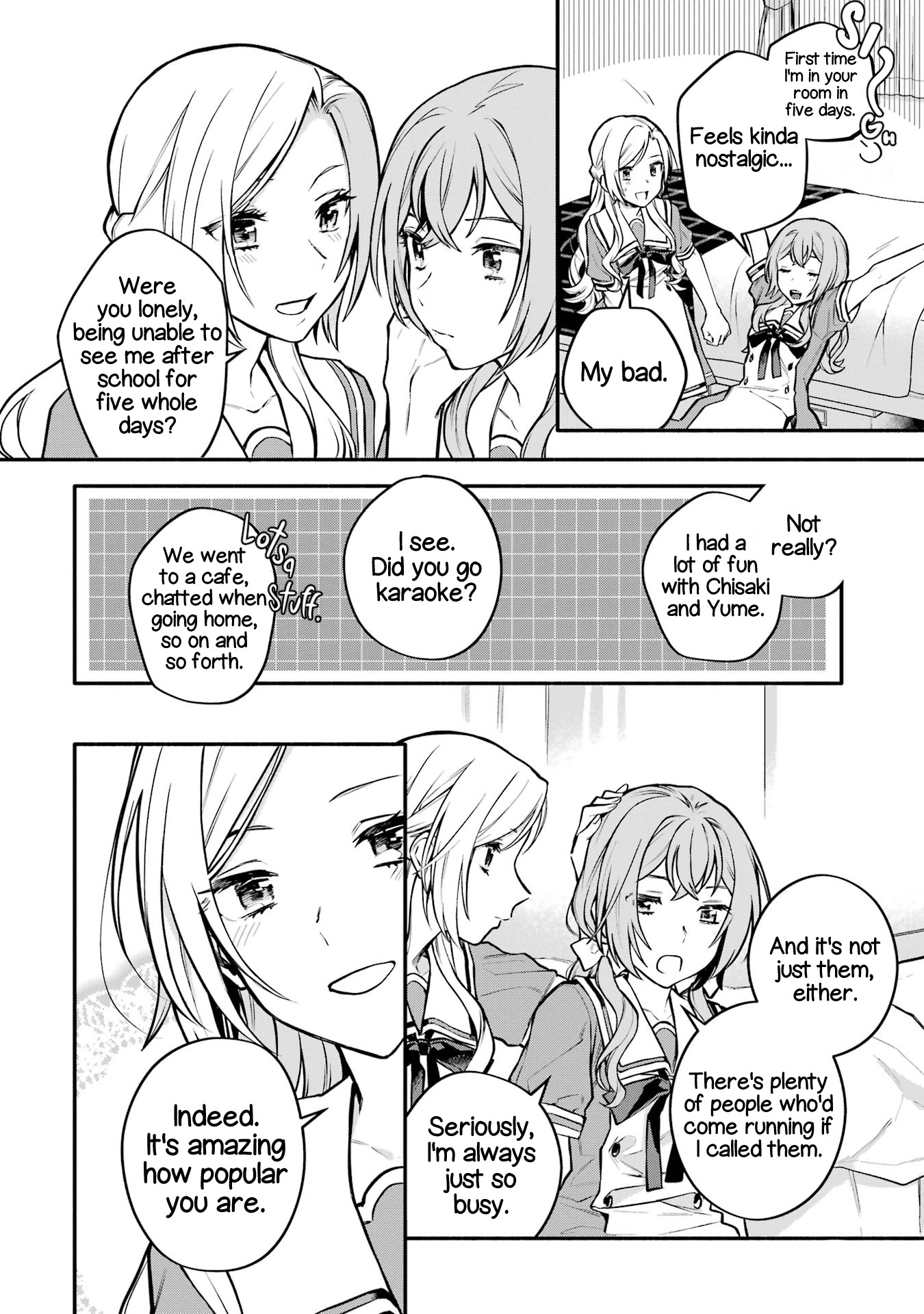 A Yuri Story About A Girl Who Insists "It's Impossible For Two Girls To Get Together" Completely Falling Within 100 Days - Vol.2 Chapter 8