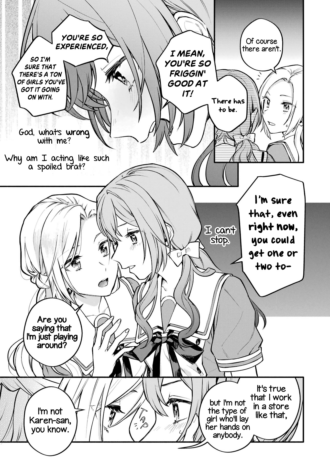 A Yuri Story About A Girl Who Insists "It's Impossible For Two Girls To Get Together" Completely Falling Within 100 Days - Vol.2 Chapter 8