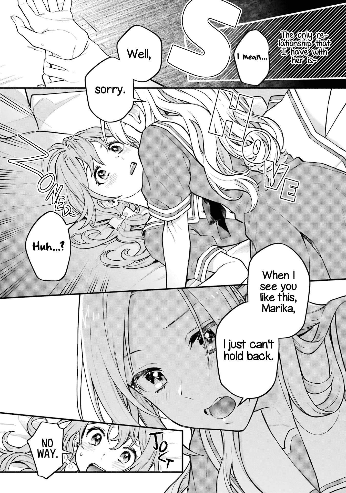 A Yuri Story About A Girl Who Insists "It's Impossible For Two Girls To Get Together" Completely Falling Within 100 Days - Vol.2 Chapter 8