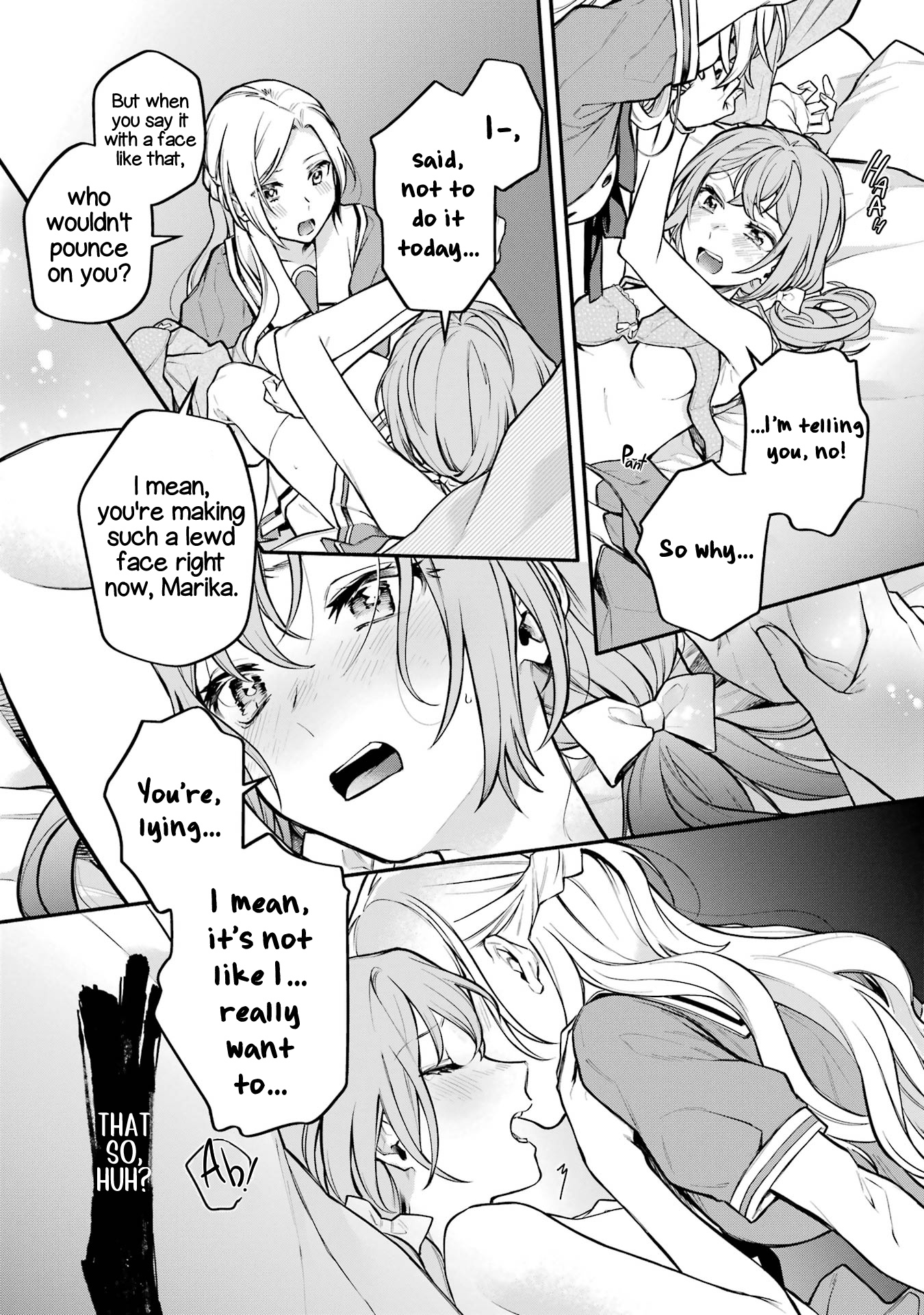 A Yuri Story About A Girl Who Insists "It's Impossible For Two Girls To Get Together" Completely Falling Within 100 Days - Vol.2 Chapter 8