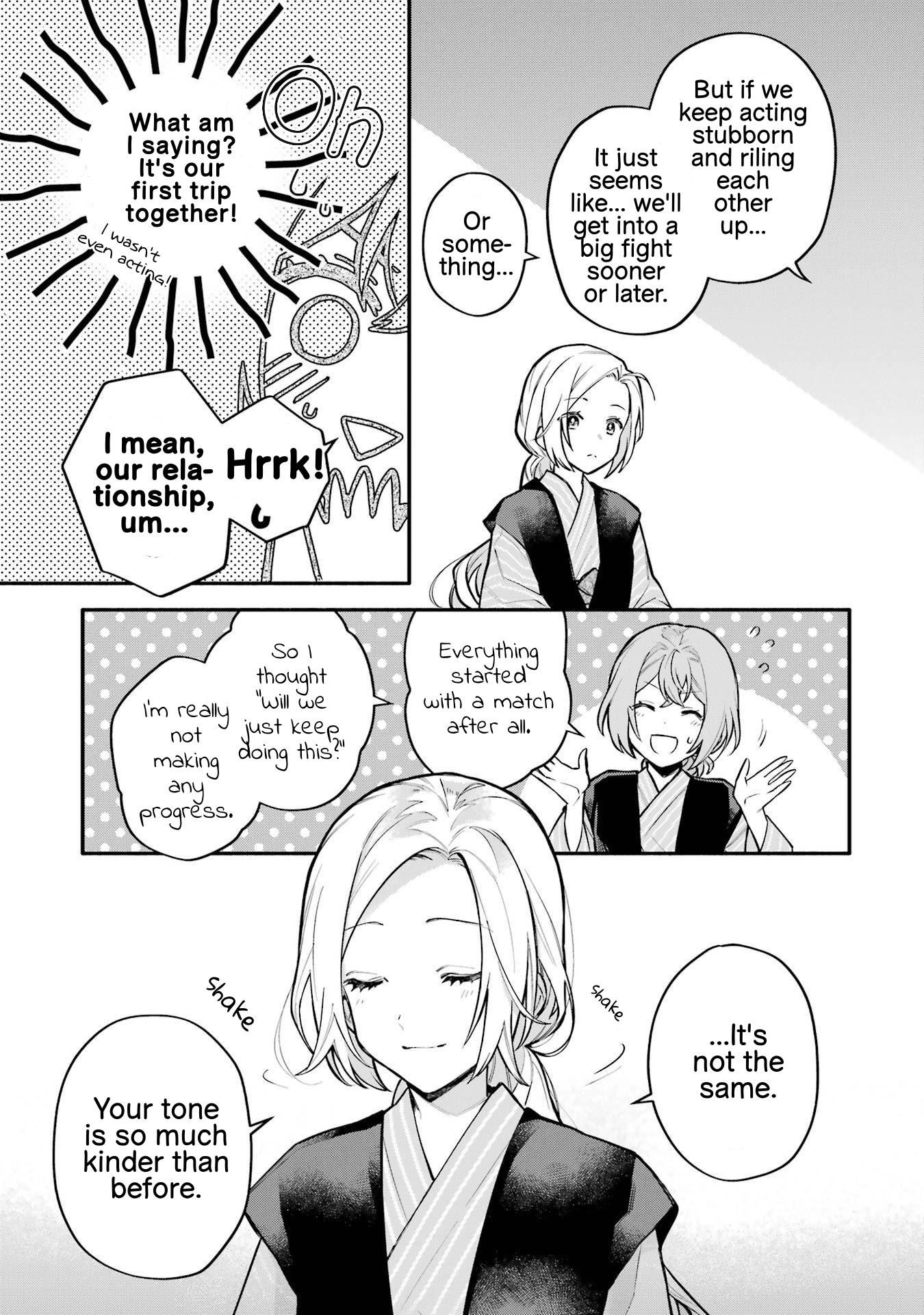 A Yuri Story About A Girl Who Insists "It's Impossible For Two Girls To Get Together" Completely Falling Within 100 Days - Vol.3 Chapter 13