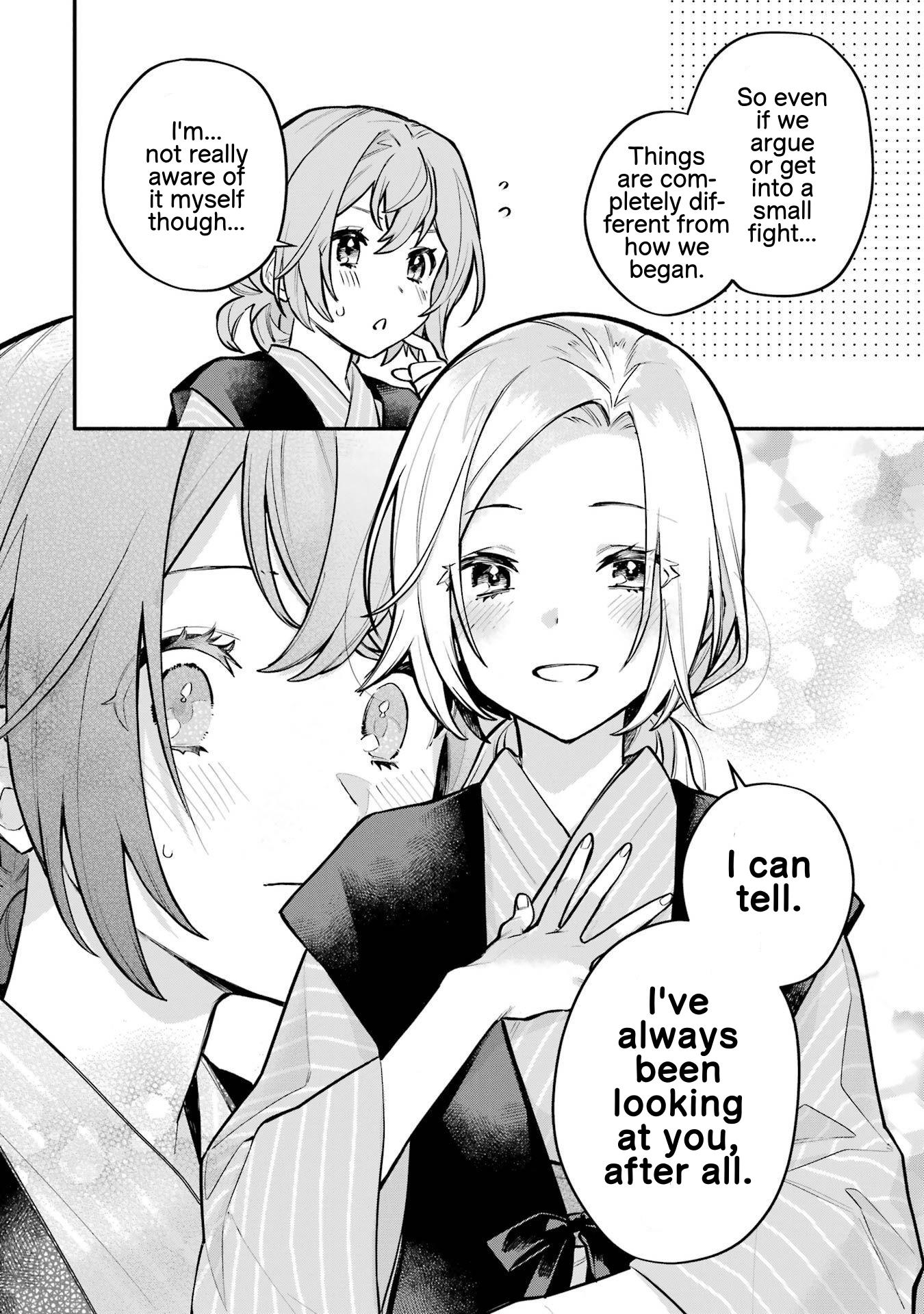 A Yuri Story About A Girl Who Insists "It's Impossible For Two Girls To Get Together" Completely Falling Within 100 Days - Vol.3 Chapter 13