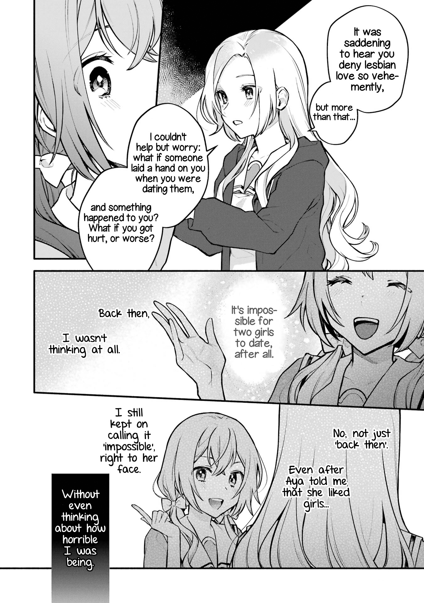 A Yuri Story About A Girl Who Insists "It's Impossible For Two Girls To Get Together" Completely Falling Within 100 Days - Vol.2 Chapter 10