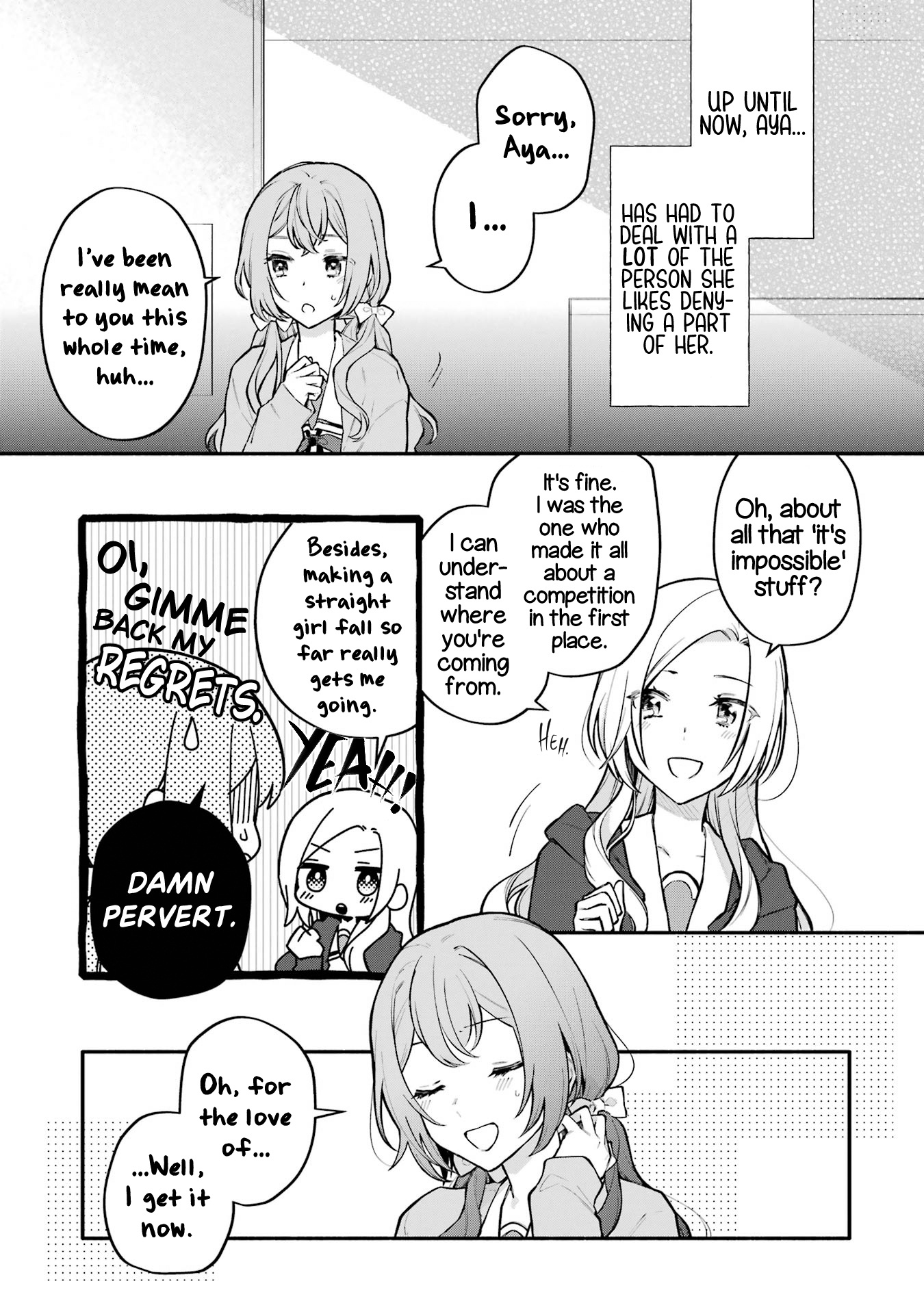 A Yuri Story About A Girl Who Insists "It's Impossible For Two Girls To Get Together" Completely Falling Within 100 Days - Vol.2 Chapter 10