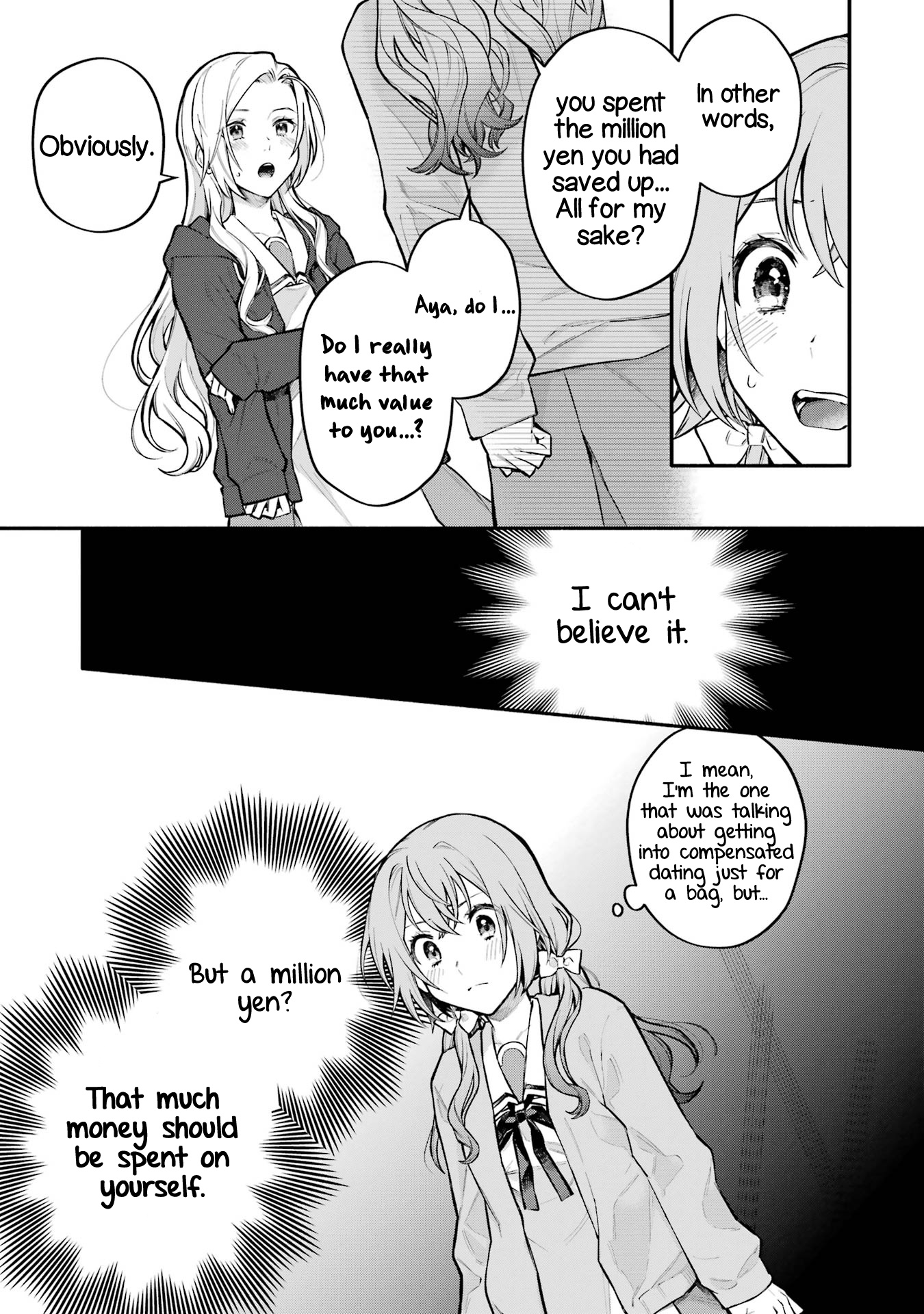 A Yuri Story About A Girl Who Insists "It's Impossible For Two Girls To Get Together" Completely Falling Within 100 Days - Vol.2 Chapter 10