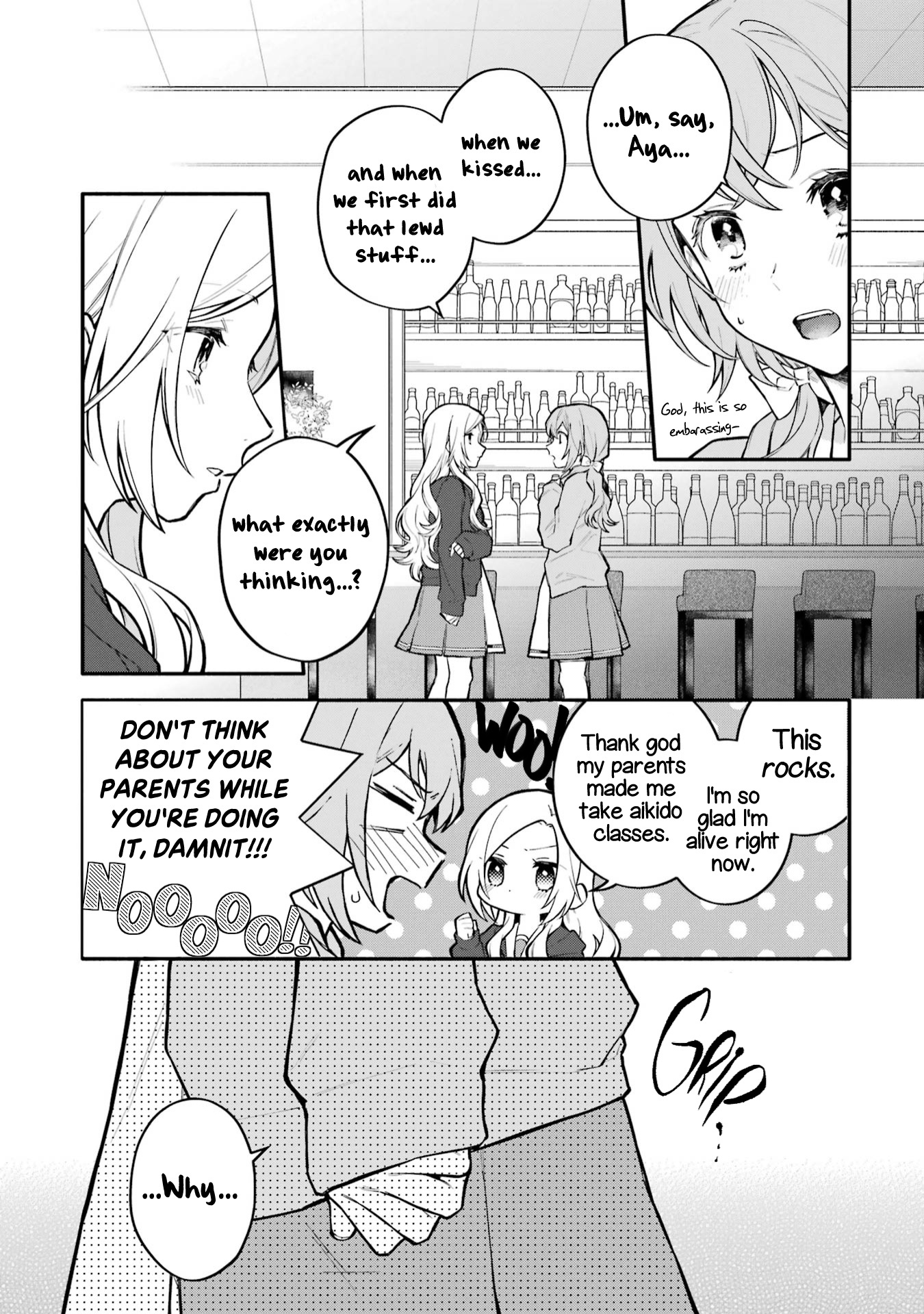 A Yuri Story About A Girl Who Insists "It's Impossible For Two Girls To Get Together" Completely Falling Within 100 Days - Vol.2 Chapter 10