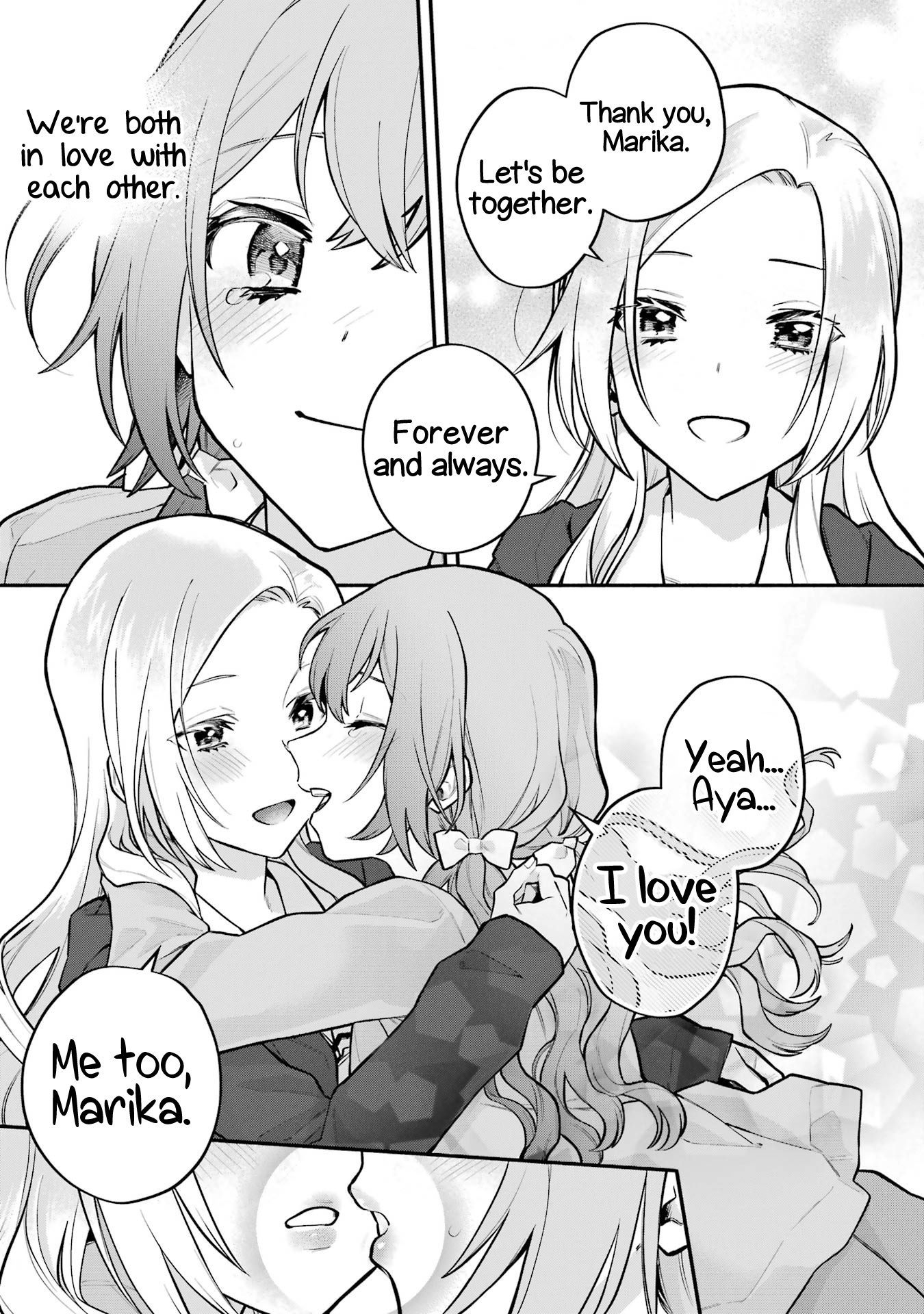 A Yuri Story About A Girl Who Insists "It's Impossible For Two Girls To Get Together" Completely Falling Within 100 Days - Vol.2 Chapter 10