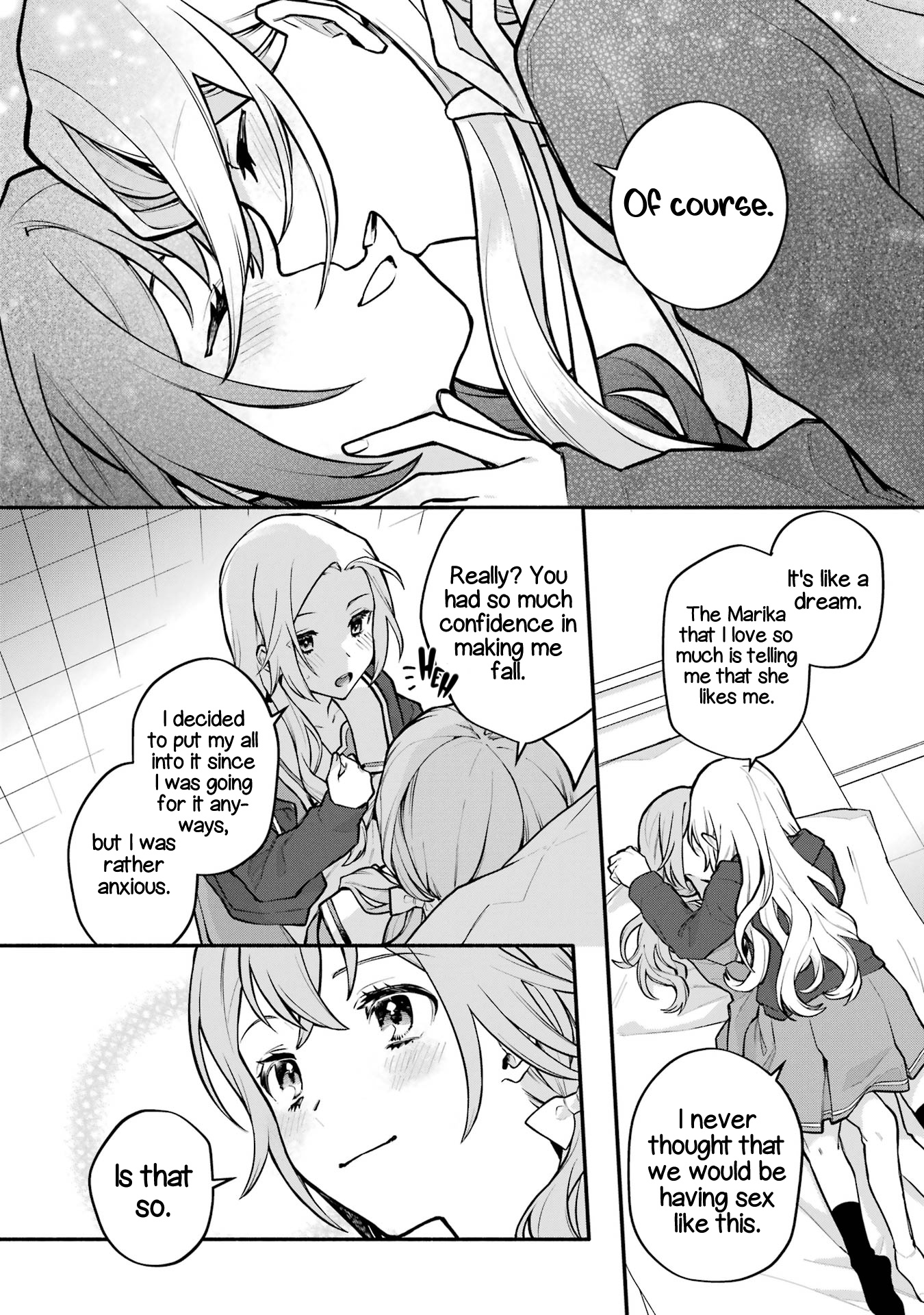 A Yuri Story About A Girl Who Insists "It's Impossible For Two Girls To Get Together" Completely Falling Within 100 Days - Vol.2 Chapter 10