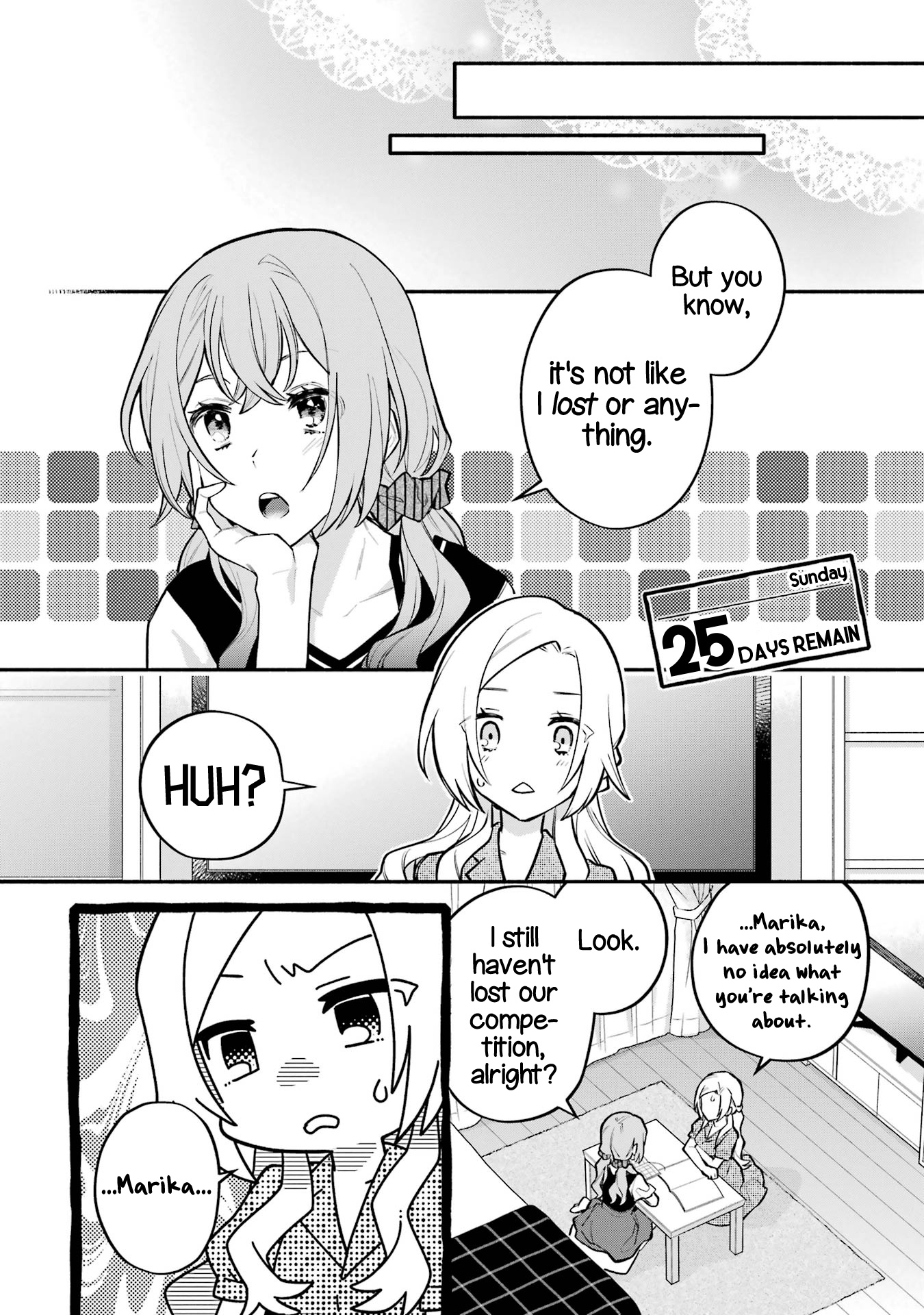 A Yuri Story About A Girl Who Insists "It's Impossible For Two Girls To Get Together" Completely Falling Within 100 Days - Vol.2 Chapter 10