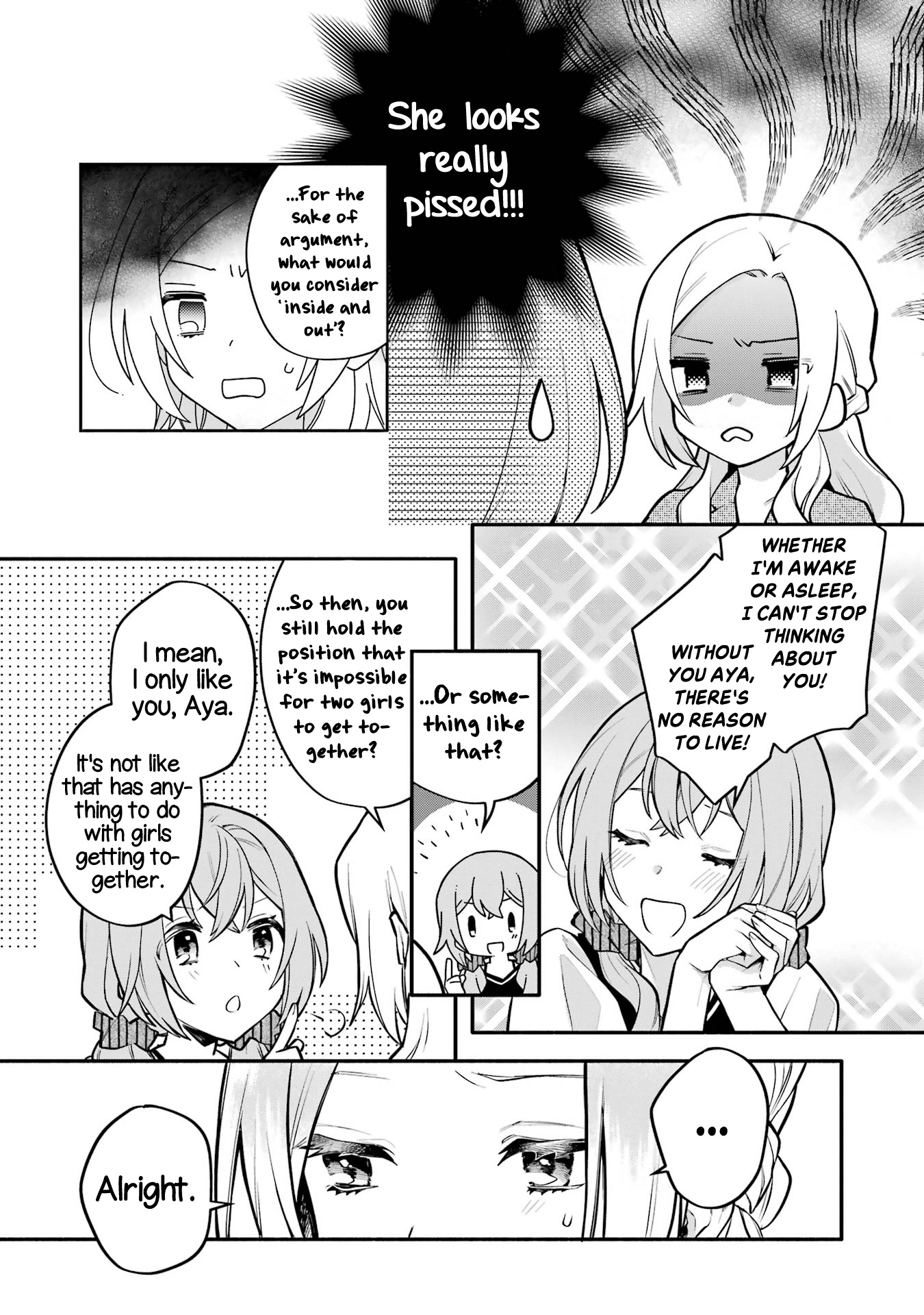 A Yuri Story About A Girl Who Insists "It's Impossible For Two Girls To Get Together" Completely Falling Within 100 Days - Vol.2 Chapter 10