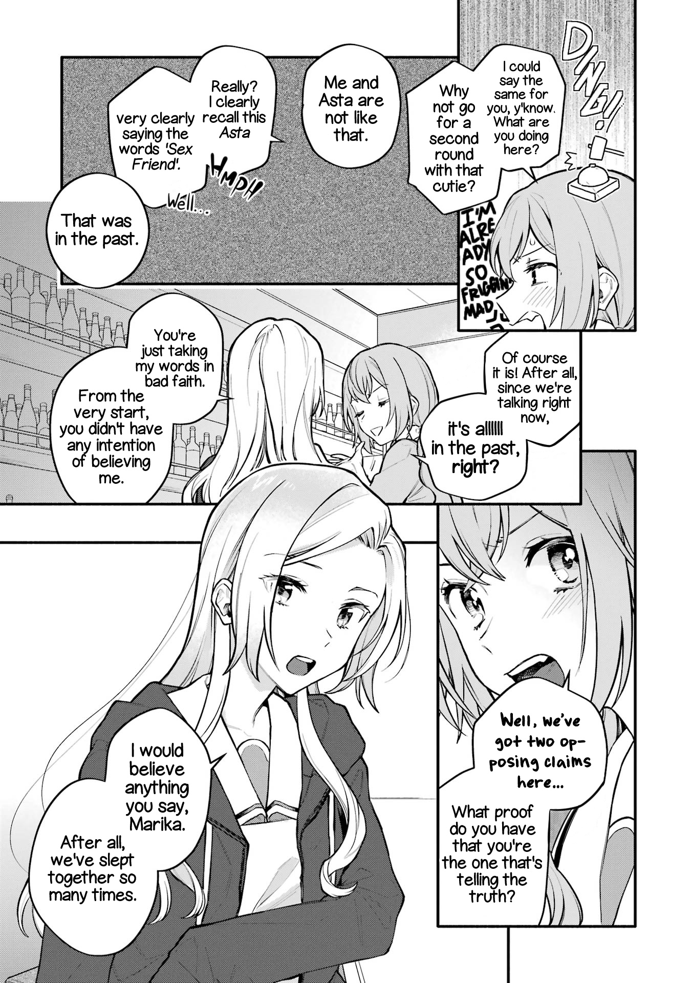 A Yuri Story About A Girl Who Insists "It's Impossible For Two Girls To Get Together" Completely Falling Within 100 Days - Vol.2 Chapter 9