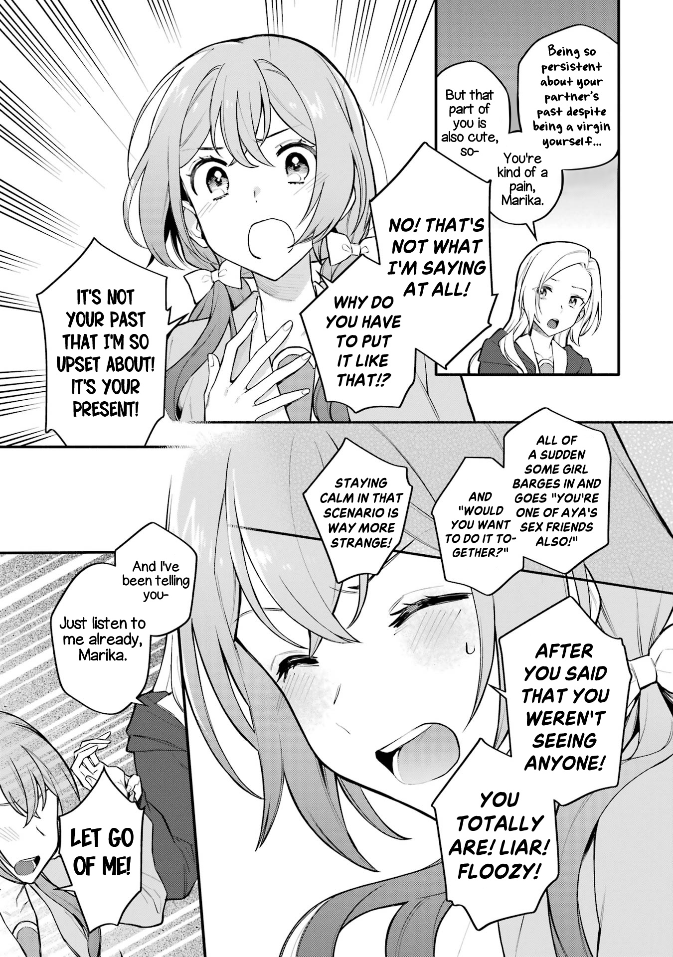 A Yuri Story About A Girl Who Insists "It's Impossible For Two Girls To Get Together" Completely Falling Within 100 Days - Vol.2 Chapter 9