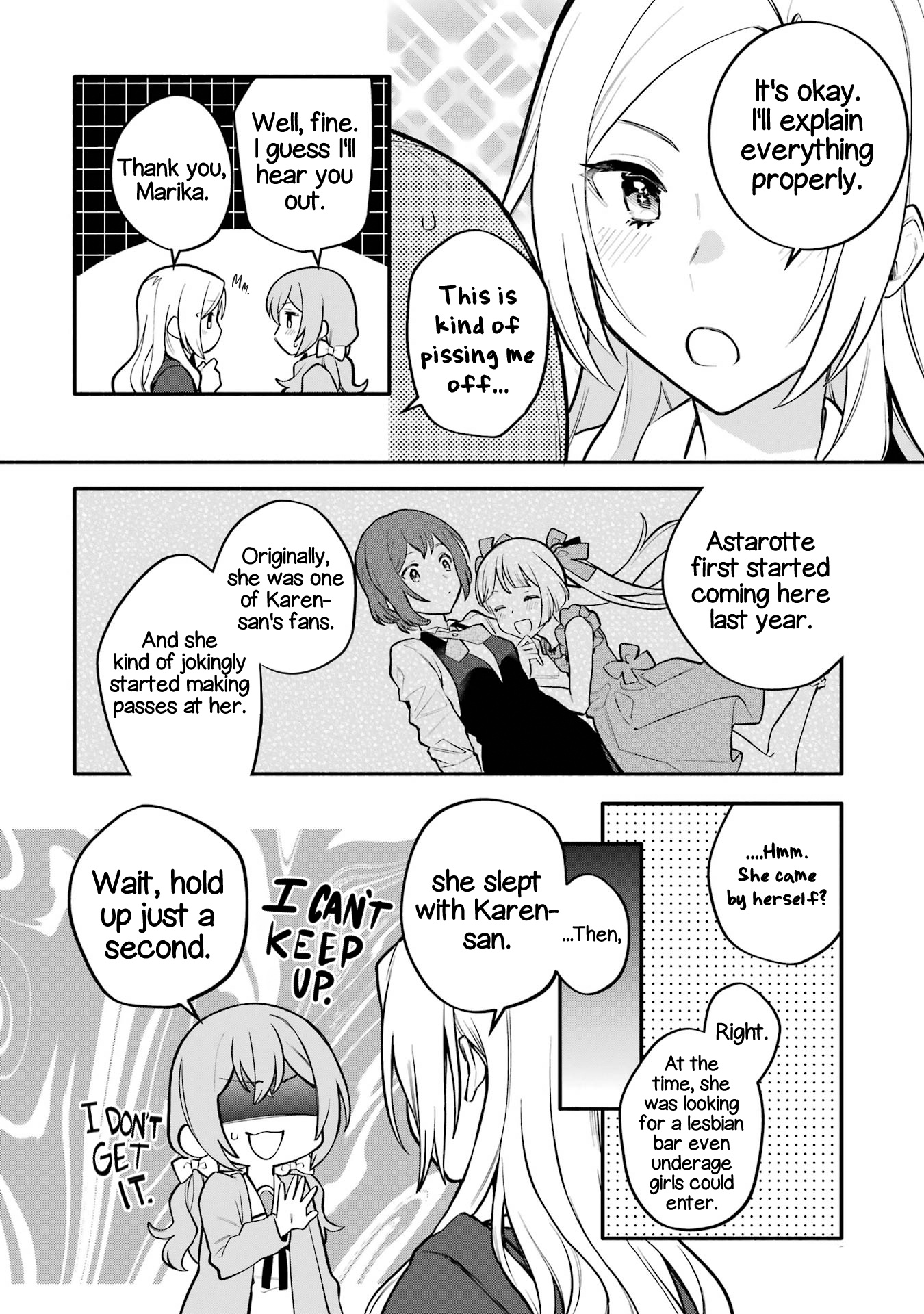 A Yuri Story About A Girl Who Insists "It's Impossible For Two Girls To Get Together" Completely Falling Within 100 Days - Vol.2 Chapter 9