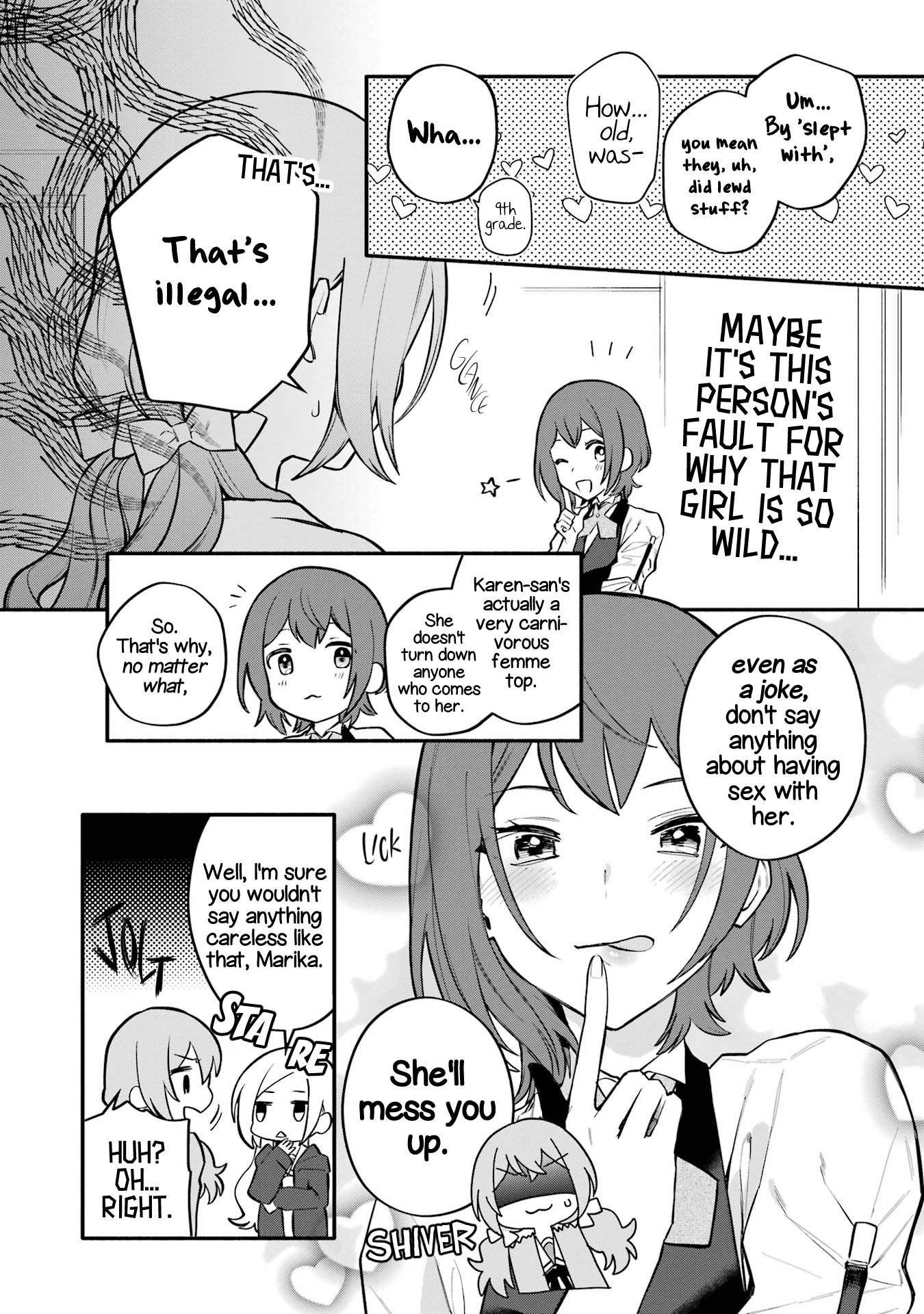 A Yuri Story About A Girl Who Insists "It's Impossible For Two Girls To Get Together" Completely Falling Within 100 Days - Vol.2 Chapter 9