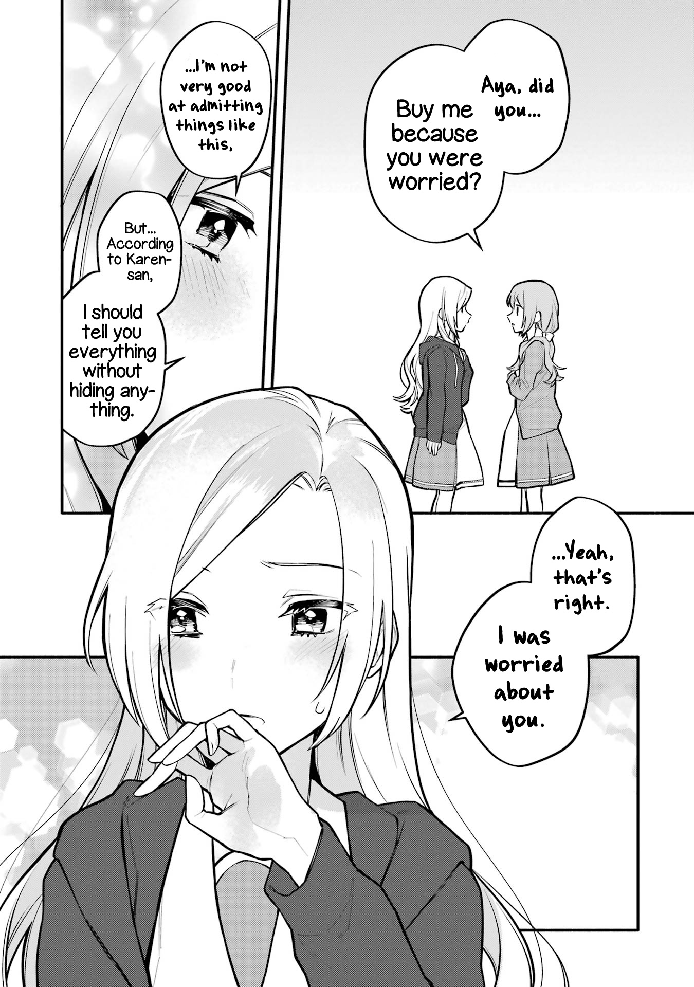 A Yuri Story About A Girl Who Insists "It's Impossible For Two Girls To Get Together" Completely Falling Within 100 Days - Vol.2 Chapter 9