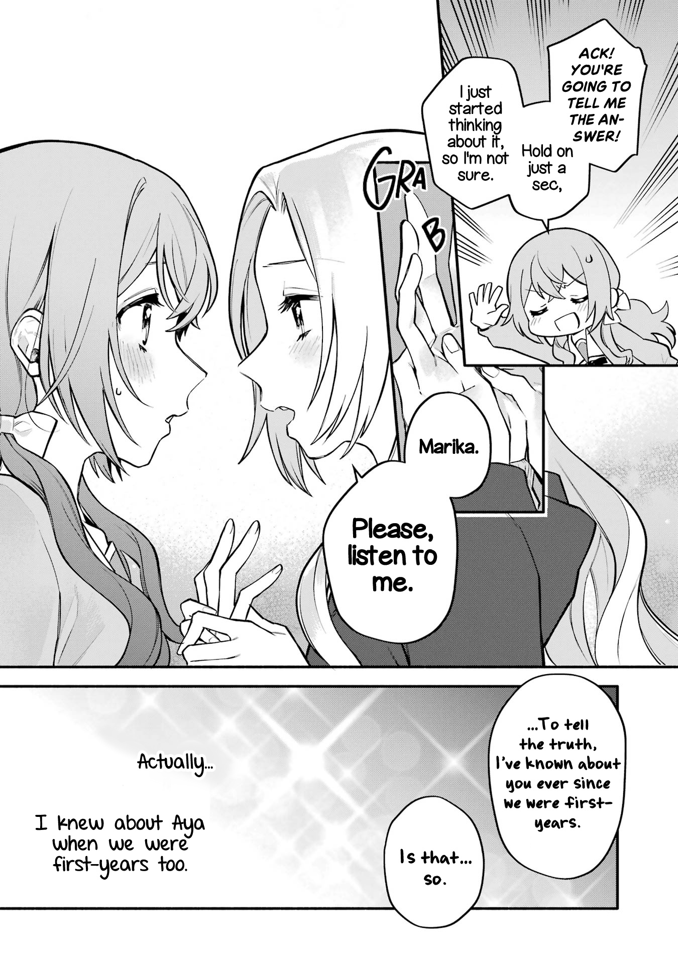 A Yuri Story About A Girl Who Insists "It's Impossible For Two Girls To Get Together" Completely Falling Within 100 Days - Vol.2 Chapter 9