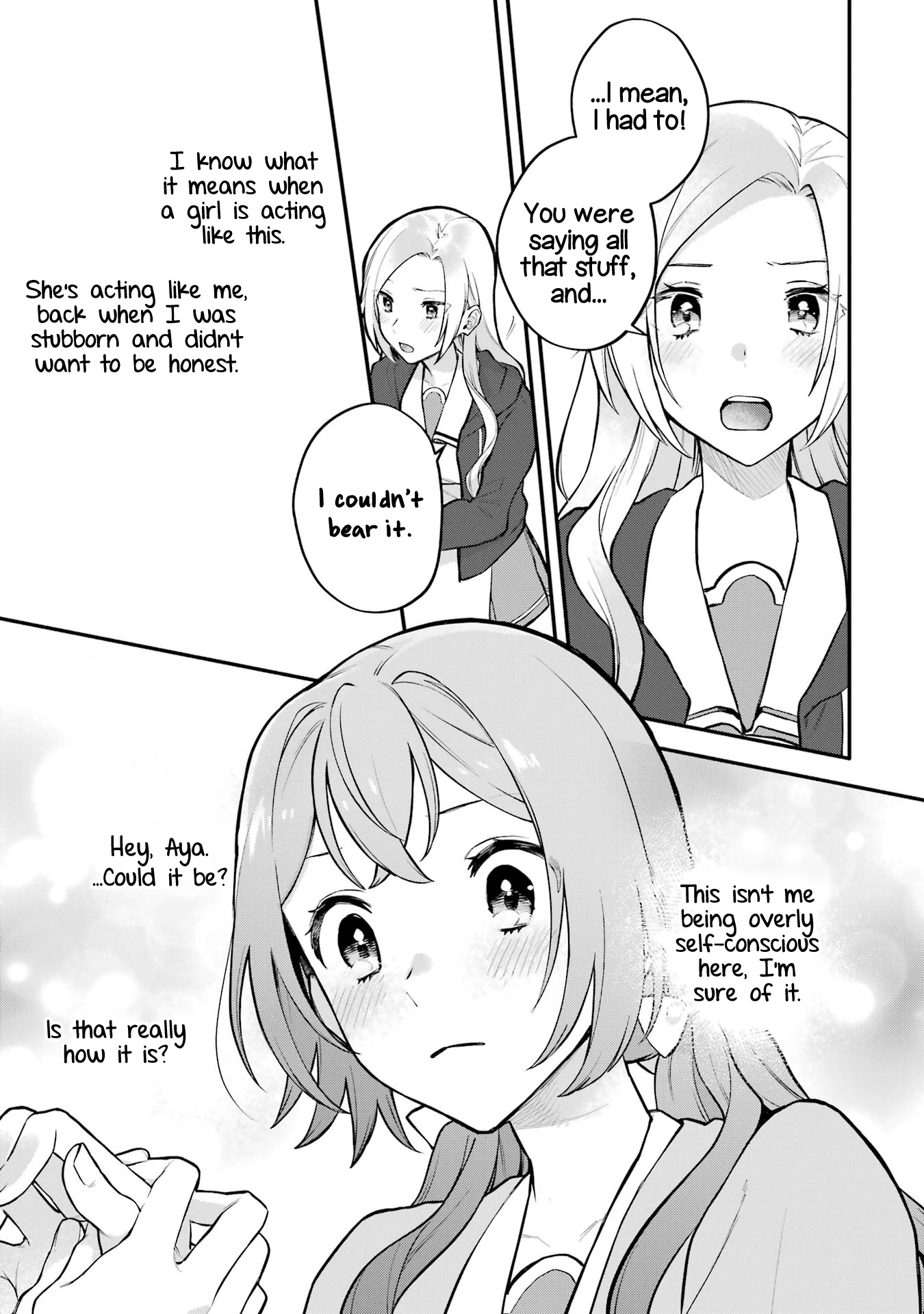 A Yuri Story About A Girl Who Insists "It's Impossible For Two Girls To Get Together" Completely Falling Within 100 Days - Vol.2 Chapter 9