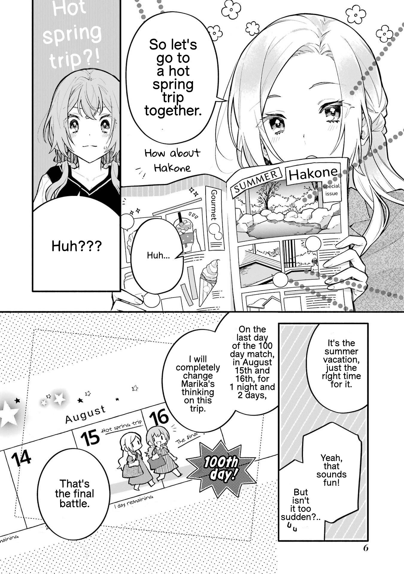 A Yuri Story About A Girl Who Insists "It's Impossible For Two Girls To Get Together" Completely Falling Within 100 Days - Vol.3 Chapter 11