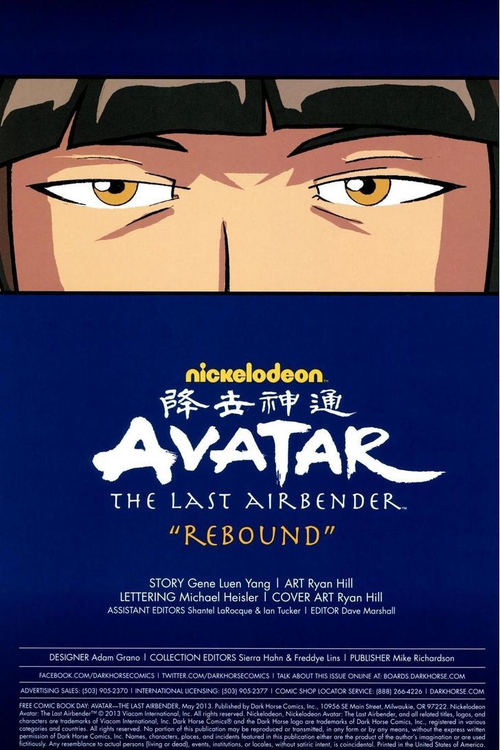 Avatar: The Last Airbender - Rebound - Chapter 1