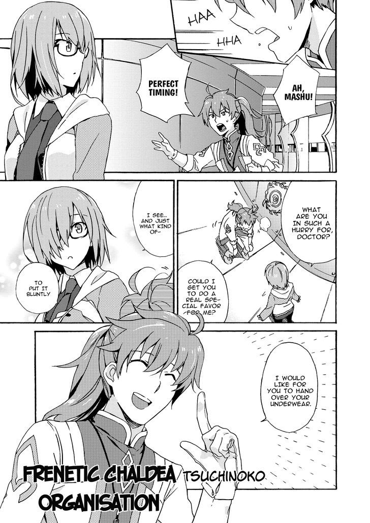 Fate/Grand Order Comic Anthology - Vol.1 Chapter 2 : Frenetic Chaldea Organisation