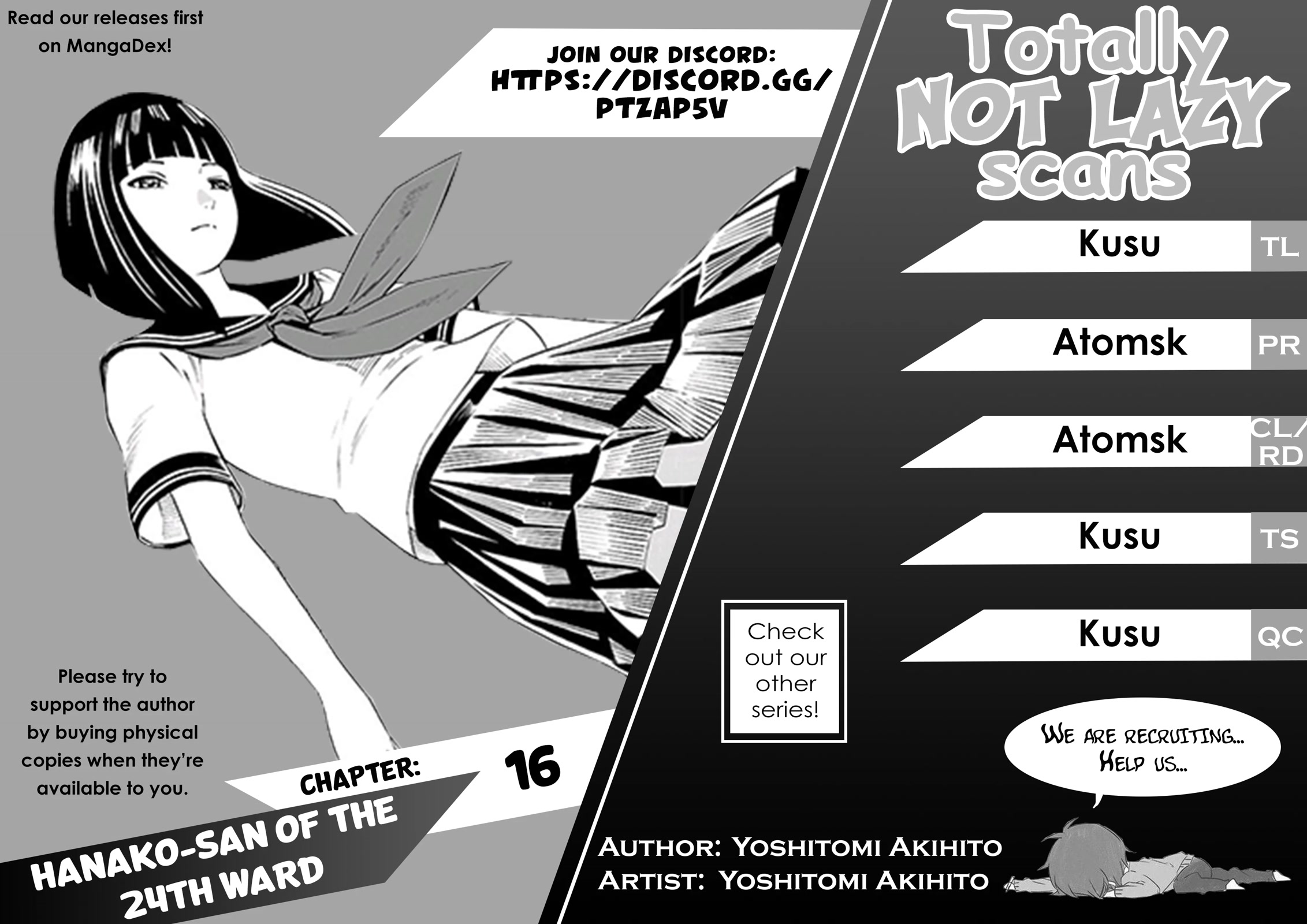 24-Ku No Hanako-San - Chapter 16: Hanamura Hanako From The 24Th Ward