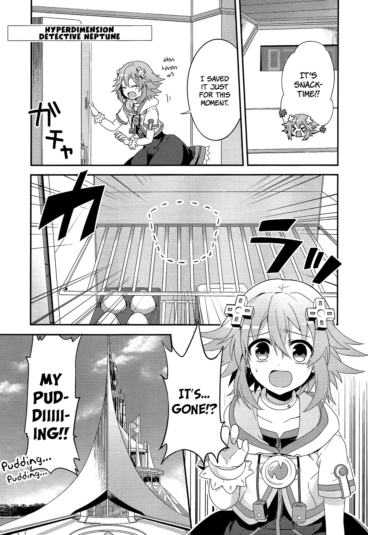 Hyperdimension Neptunia: The Animation - (Dna Comic Anthology) - Vol.1 Chapter 2: Hyperdimension Detective Neptune