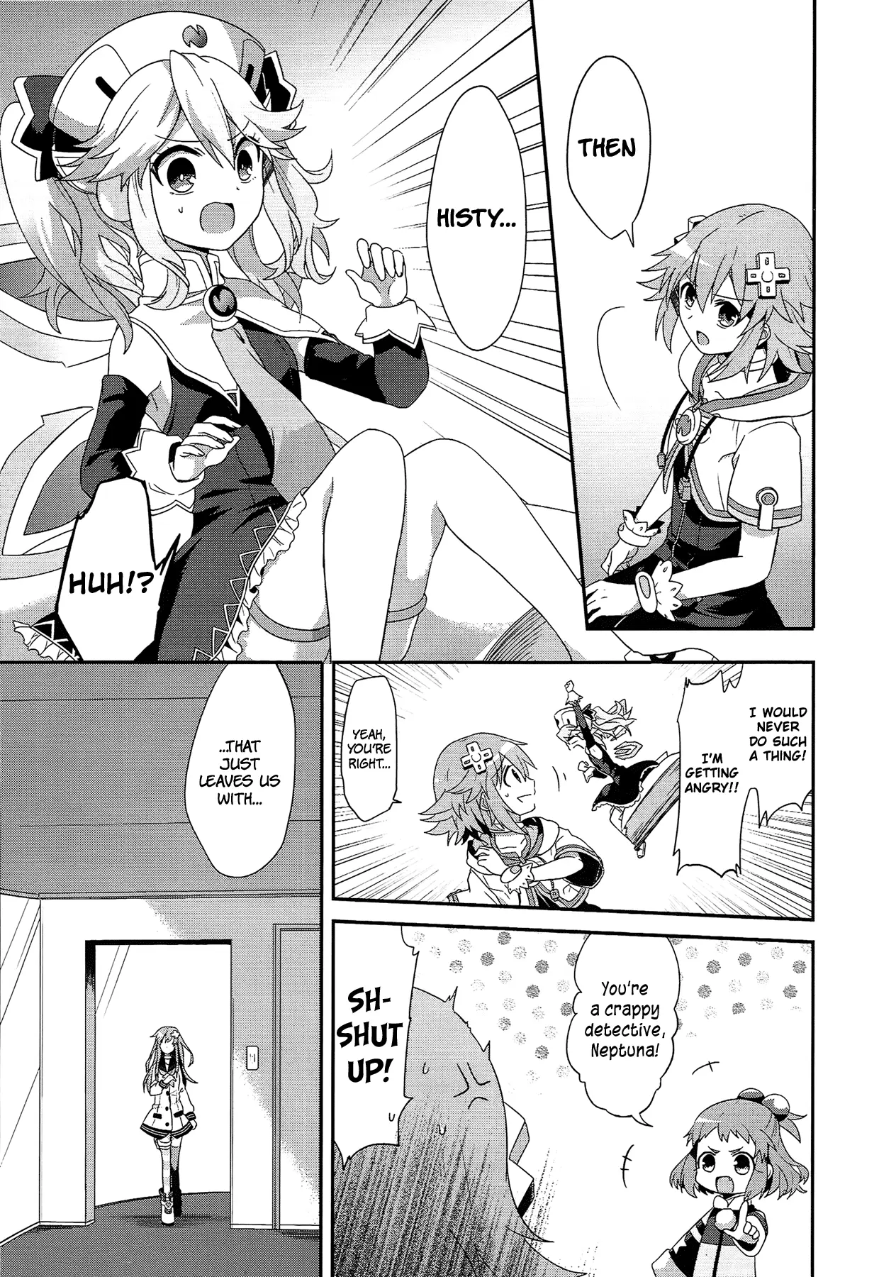 Hyperdimension Neptunia: The Animation - (Dna Comic Anthology) - Vol.1 Chapter 2: Hyperdimension Detective Neptune