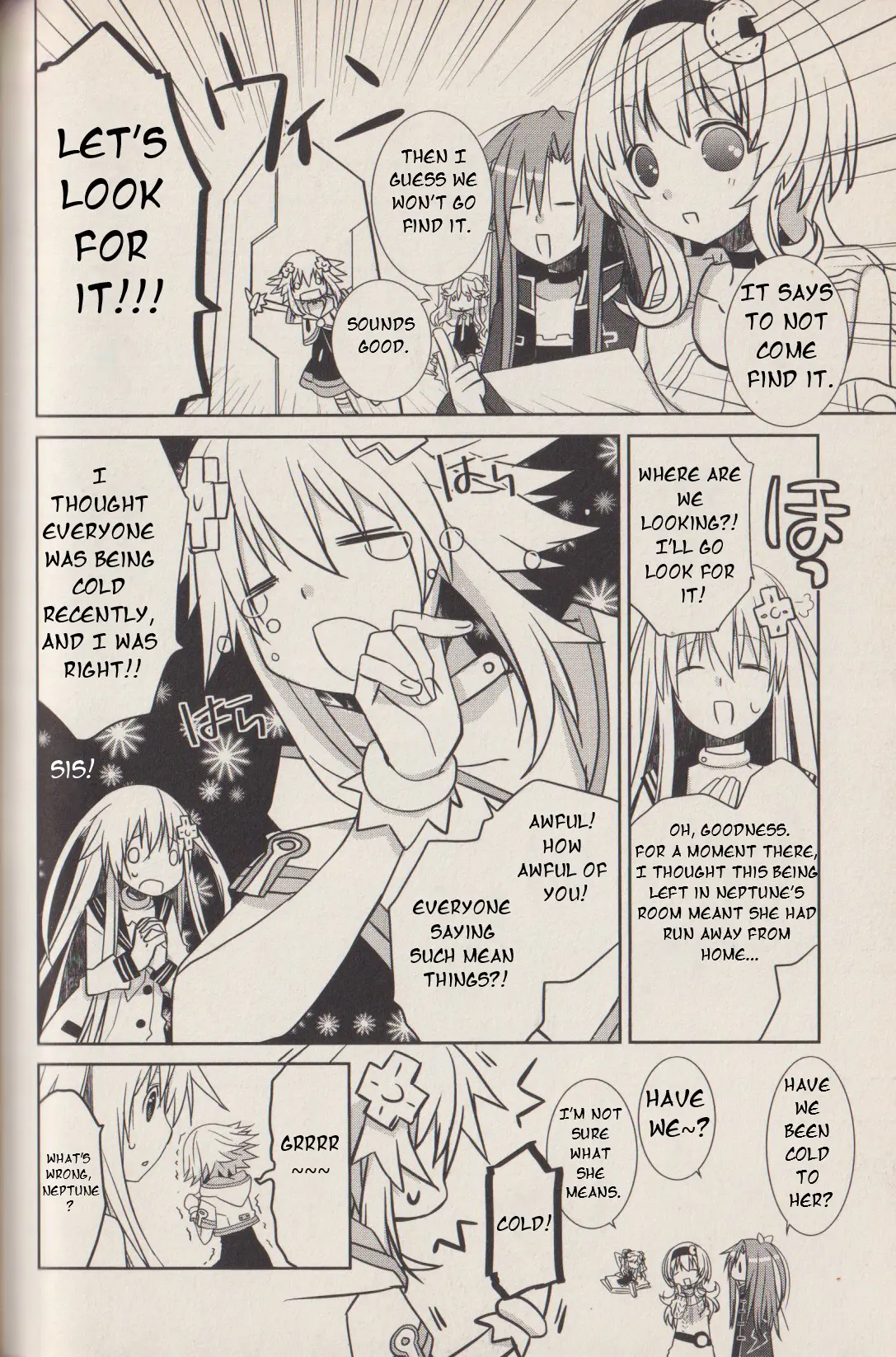 Hyperdimension Neptunia: The Animation - (Dna Comic Anthology) - Vol.1 Chapter 7: Goddess Vacation