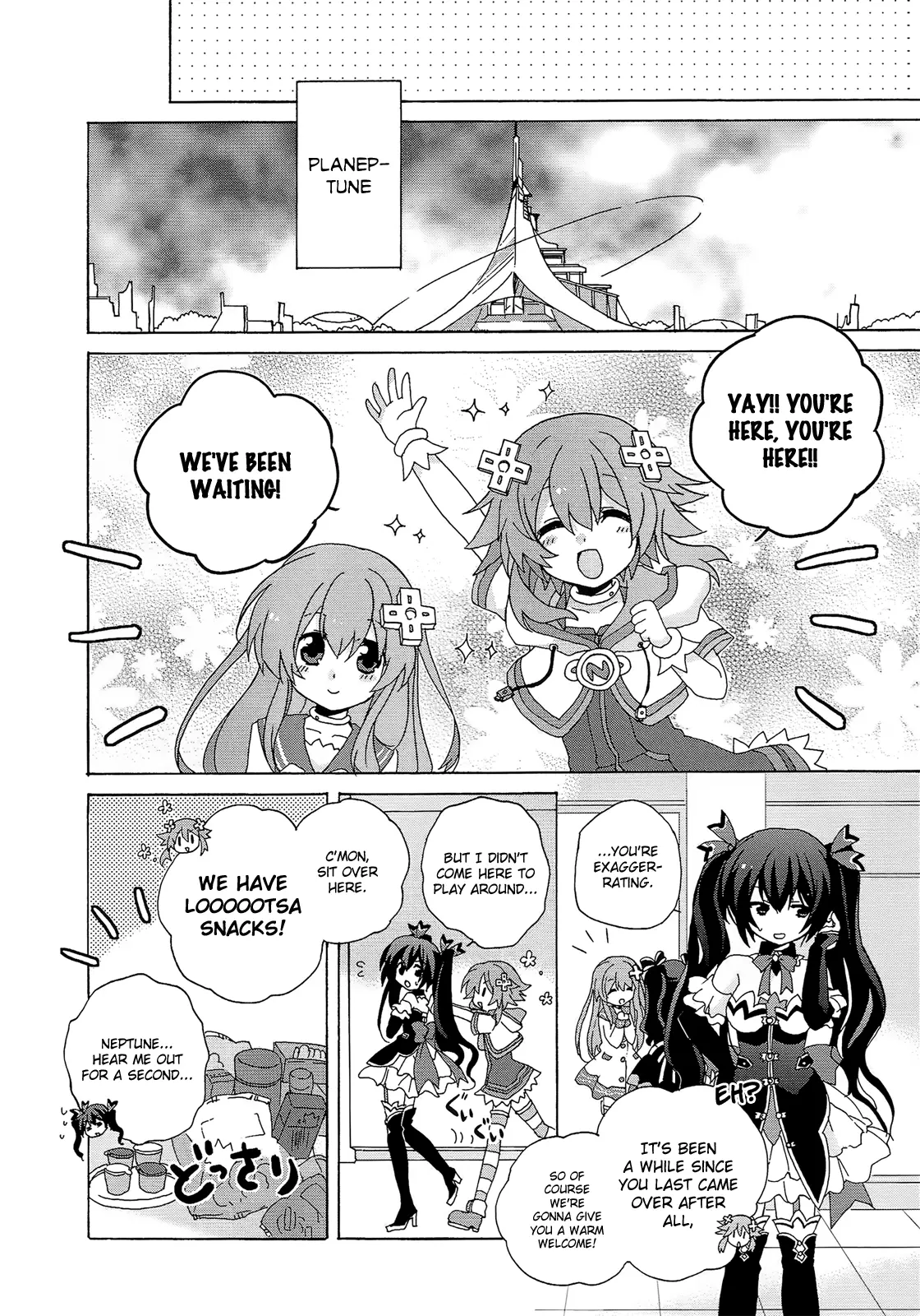 Hyperdimension Neptunia: The Animation - (Dna Comic Anthology) - Vol.1 Chapter 14: The Melancholy Of Noire