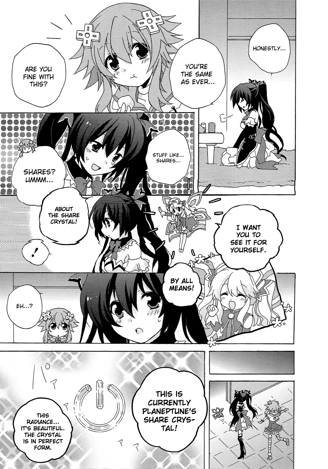 Hyperdimension Neptunia: The Animation - (Dna Comic Anthology) - Vol.1 Chapter 14: The Melancholy Of Noire