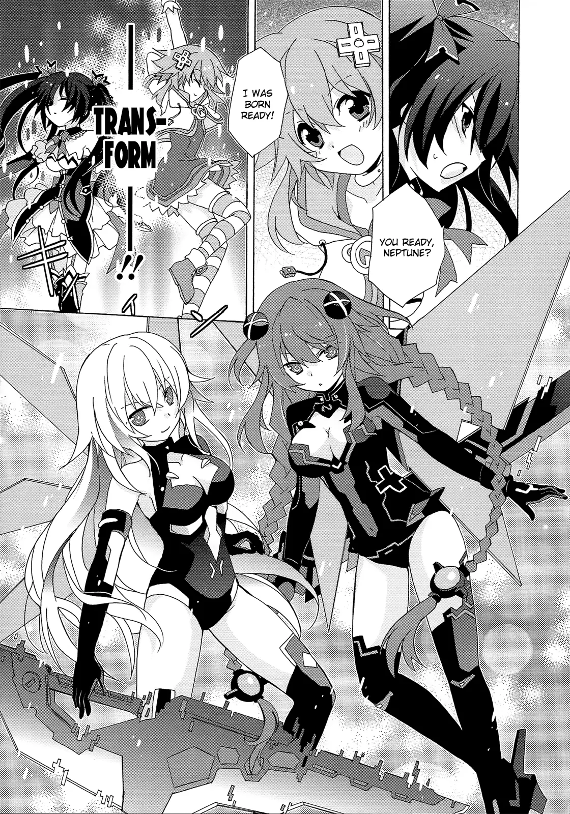 Hyperdimension Neptunia: The Animation - (Dna Comic Anthology) - Vol.1 Chapter 14: The Melancholy Of Noire