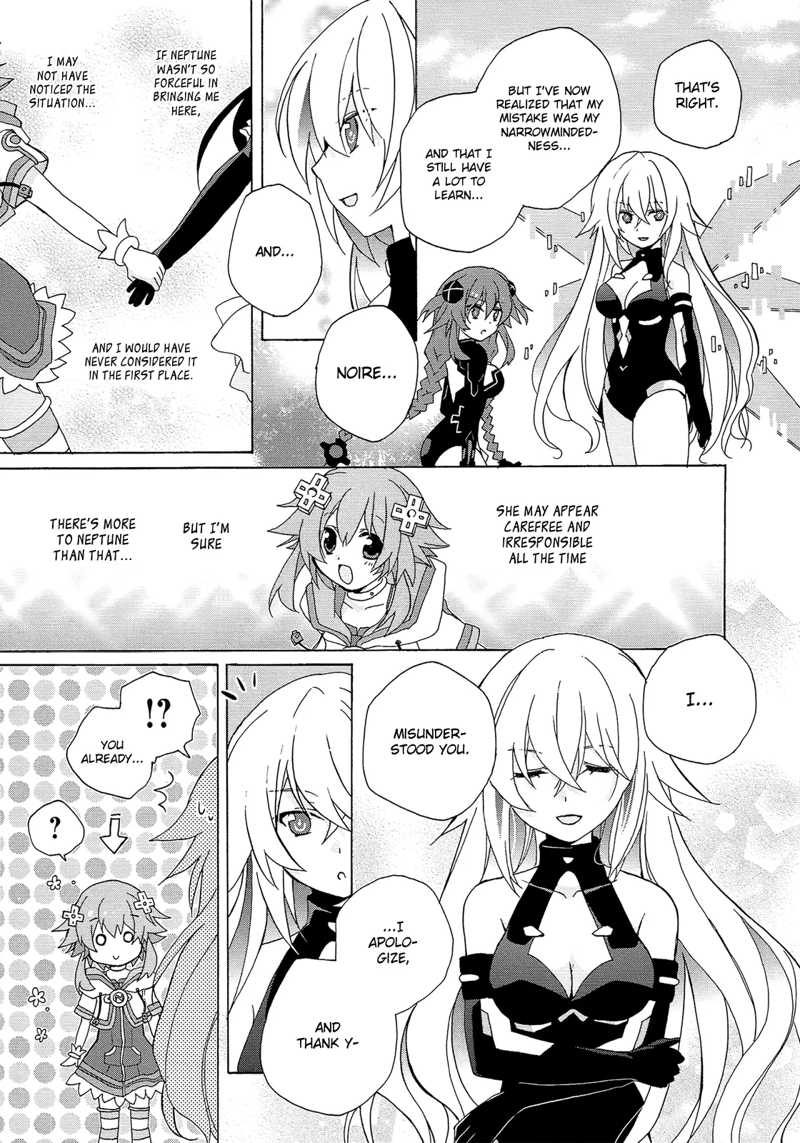 Hyperdimension Neptunia: The Animation - (Dna Comic Anthology) - Vol.1 Chapter 14: The Melancholy Of Noire