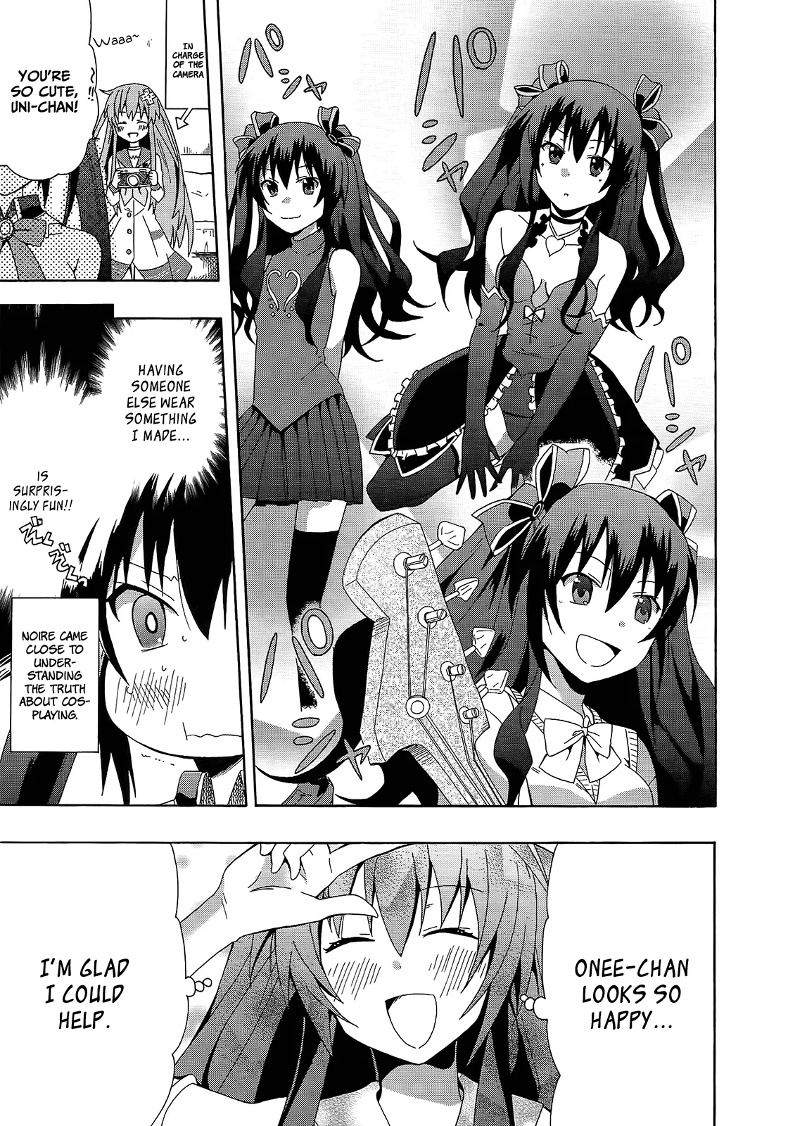 Hyperdimension Neptunia: The Animation - (Dna Comic Anthology) - Vol.1 Chapter 11: Cosplay With Uni