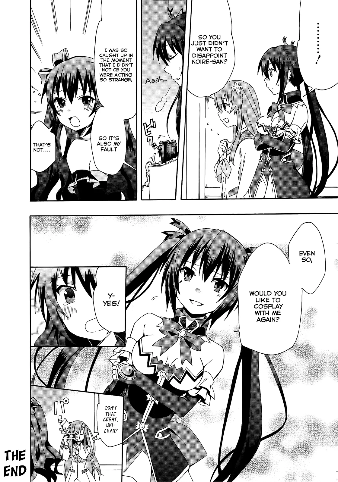 Hyperdimension Neptunia: The Animation - (Dna Comic Anthology) - Vol.1 Chapter 11: Cosplay With Uni