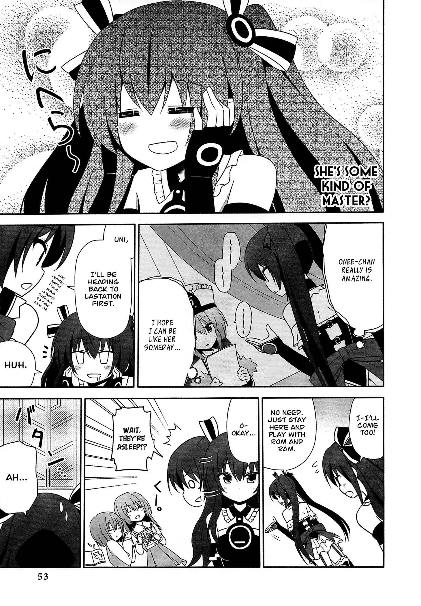 Hyperdimension Neptunia: The Animation - (Dna Comic Anthology) - Vol.1 Chapter 5: She's Some Kind Of Master