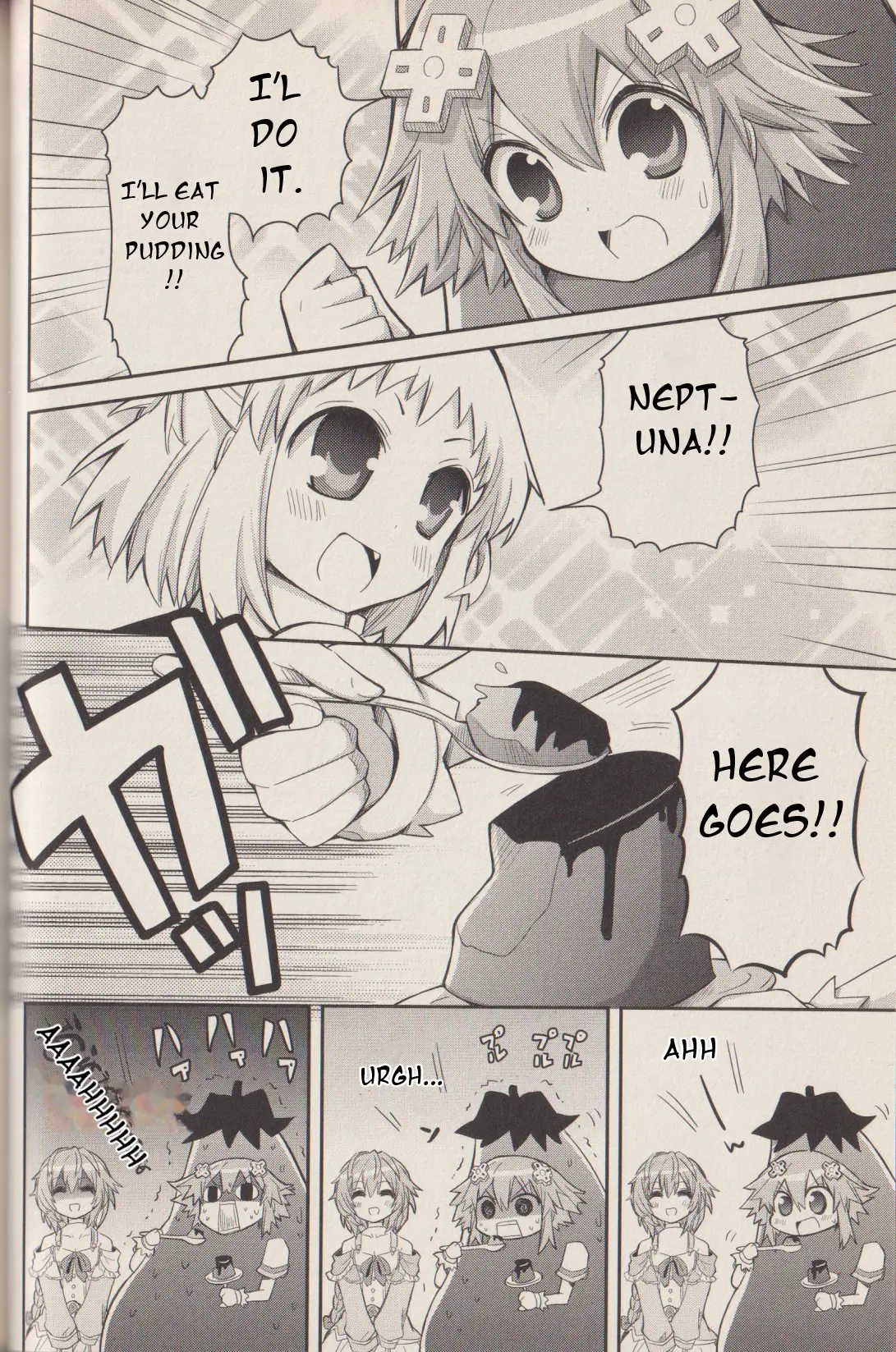 Hyperdimension Neptunia: The Animation - (Dna Comic Anthology) - Vol.1 Chapter 4: Eggplant Dimension Game?!