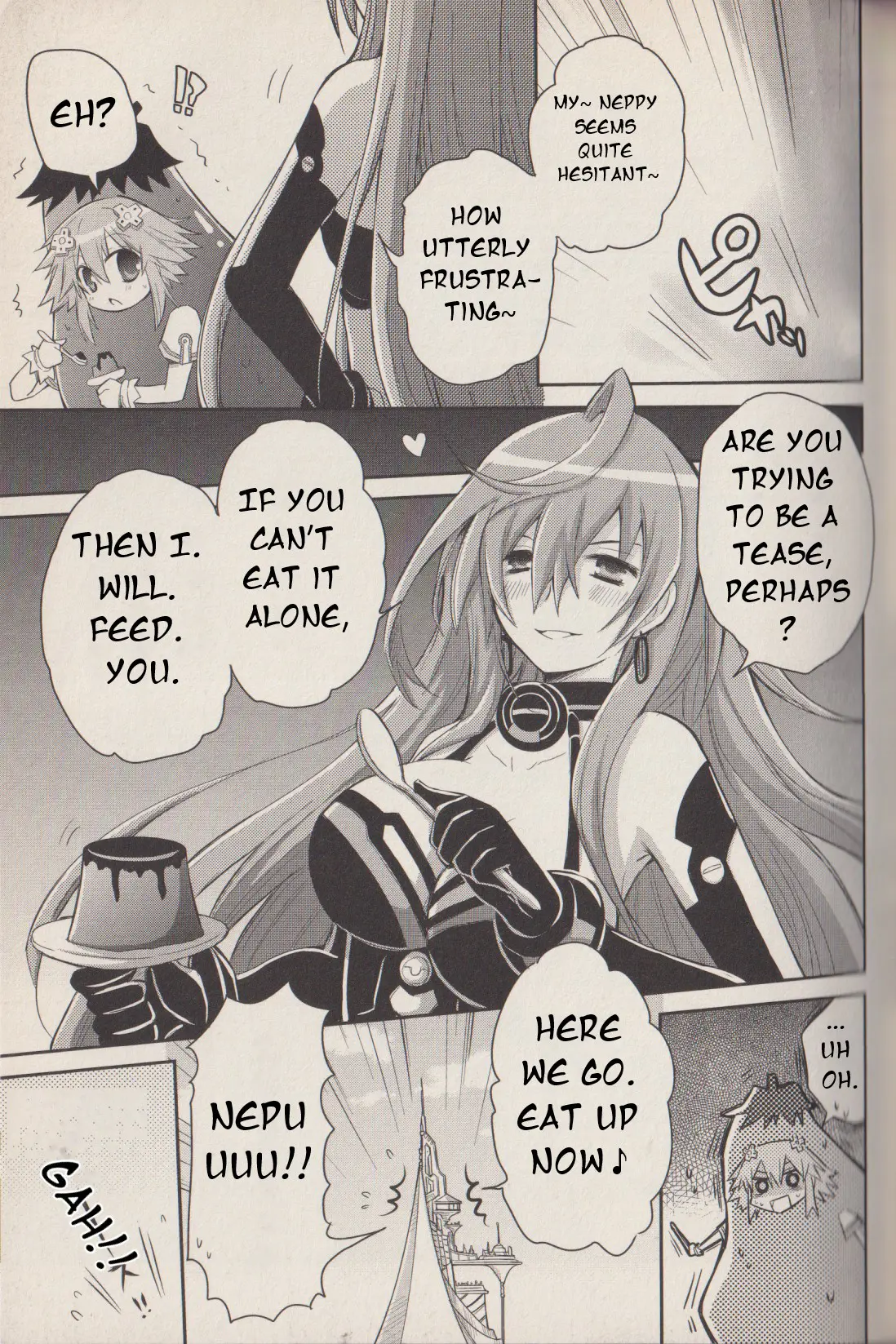 Hyperdimension Neptunia: The Animation - (Dna Comic Anthology) - Vol.1 Chapter 4: Eggplant Dimension Game?!