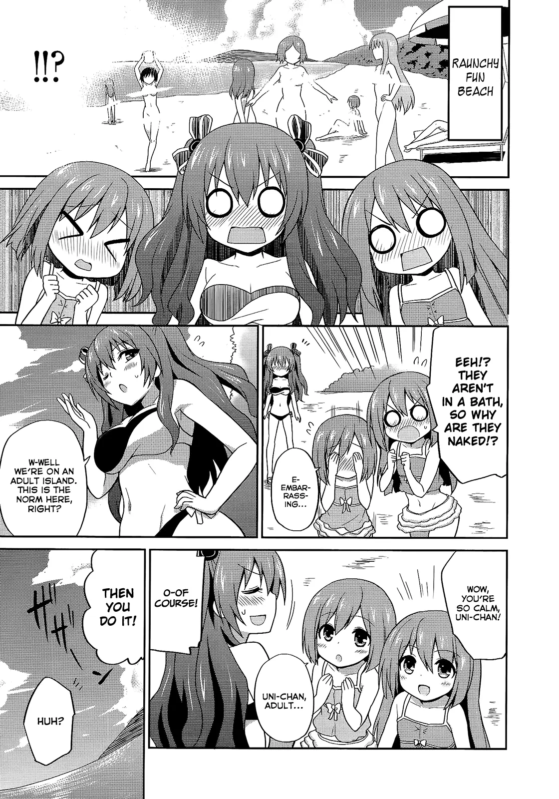 Hyperdimension Neptunia: The Animation - (Dna Comic Anthology) - Vol.1 Chapter 10: Don't Call Us Children!