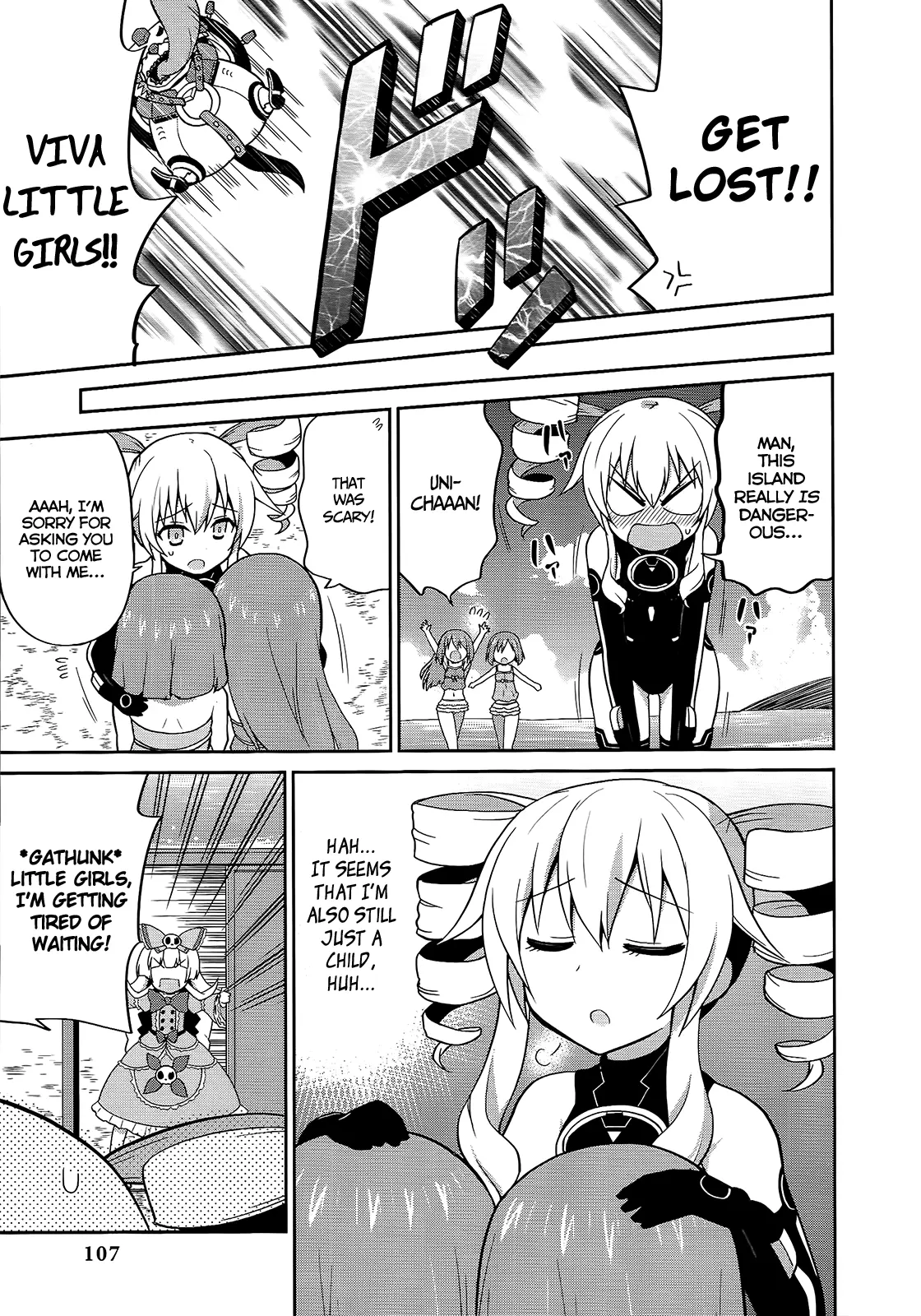 Hyperdimension Neptunia: The Animation - (Dna Comic Anthology) - Vol.1 Chapter 10: Don't Call Us Children!